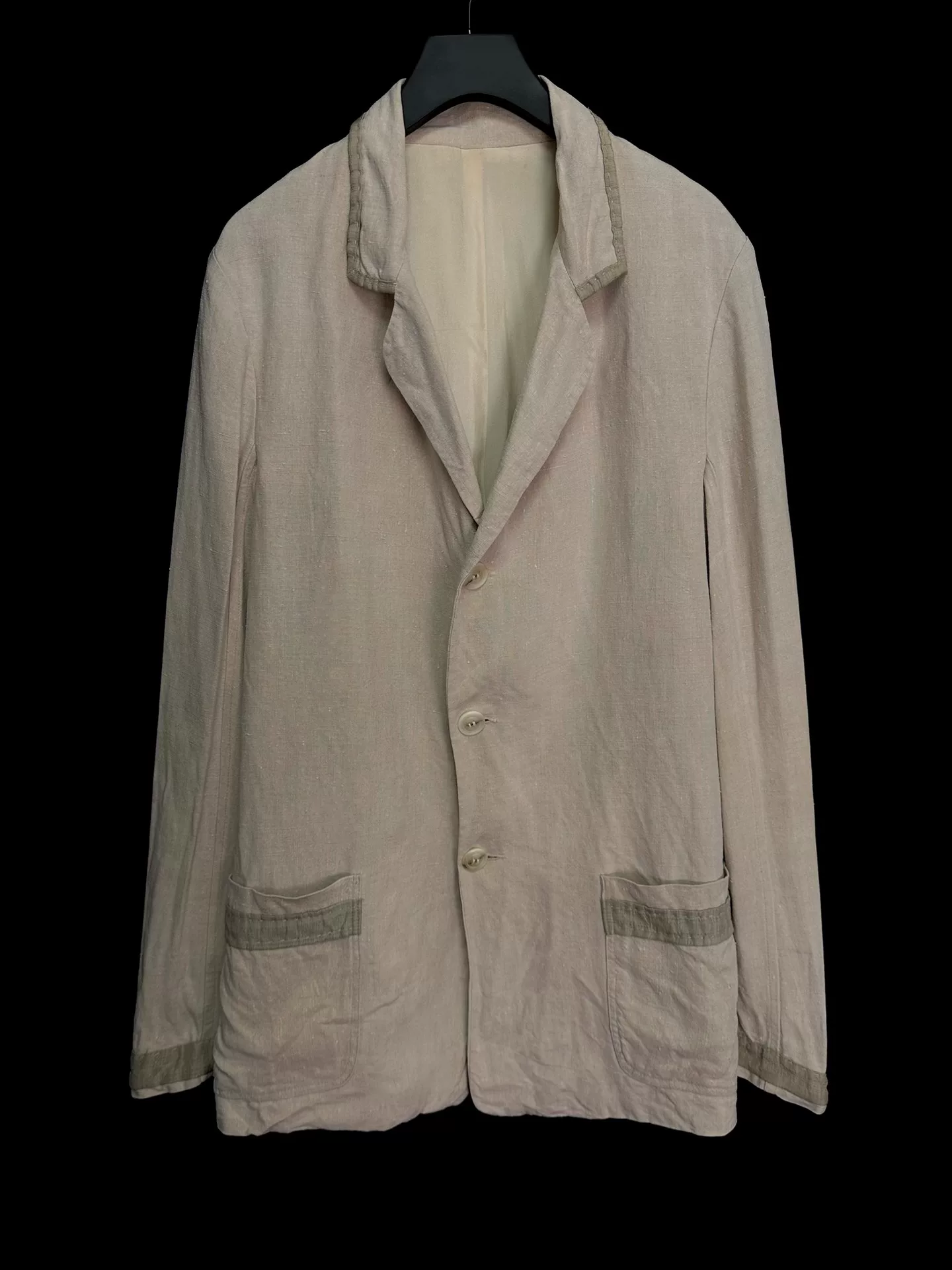 Casey Vidalenc Vintage Linen Silk Coat