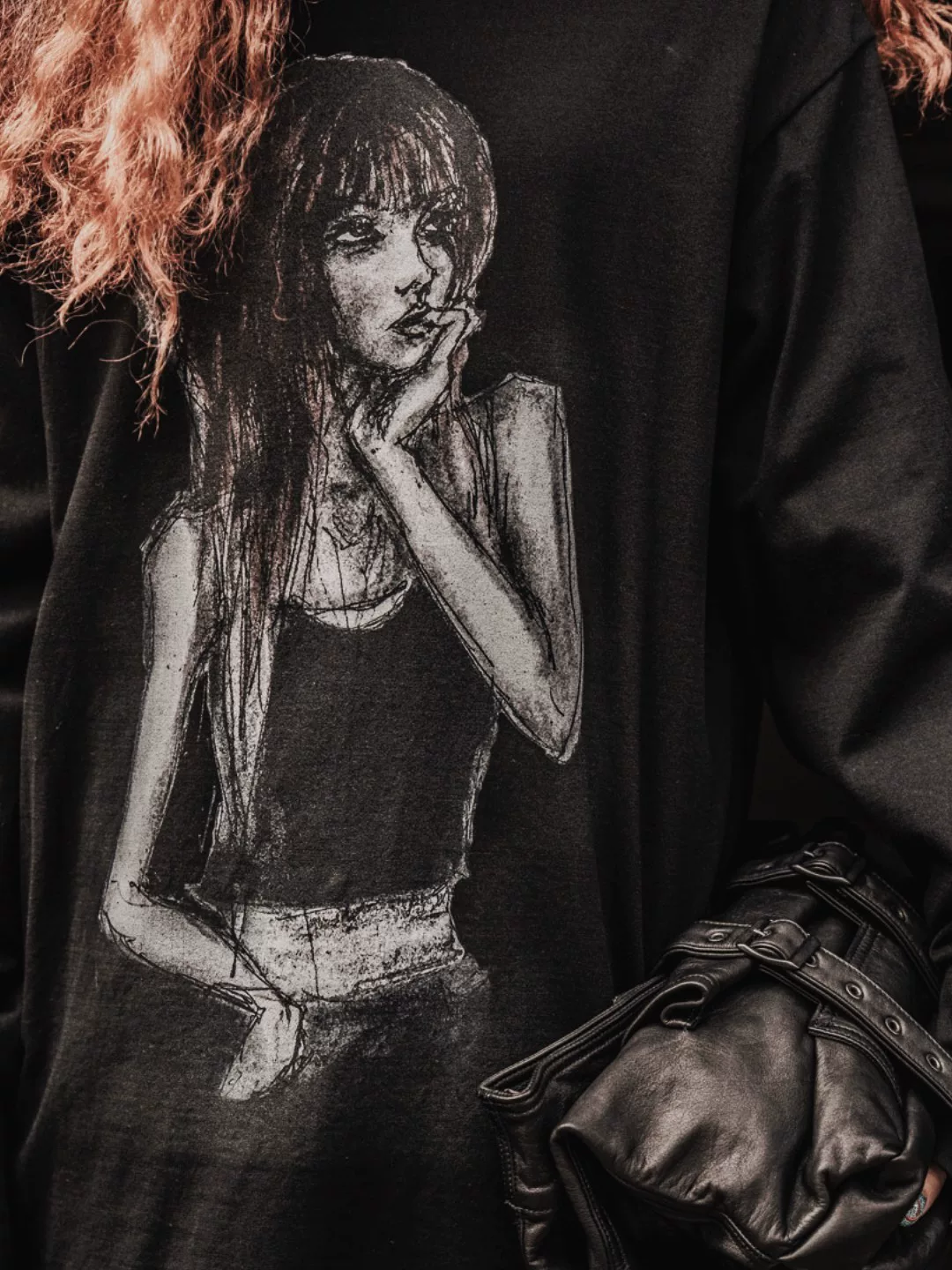 Yohji Yamamoto 22SS Girl Sketch Top — label