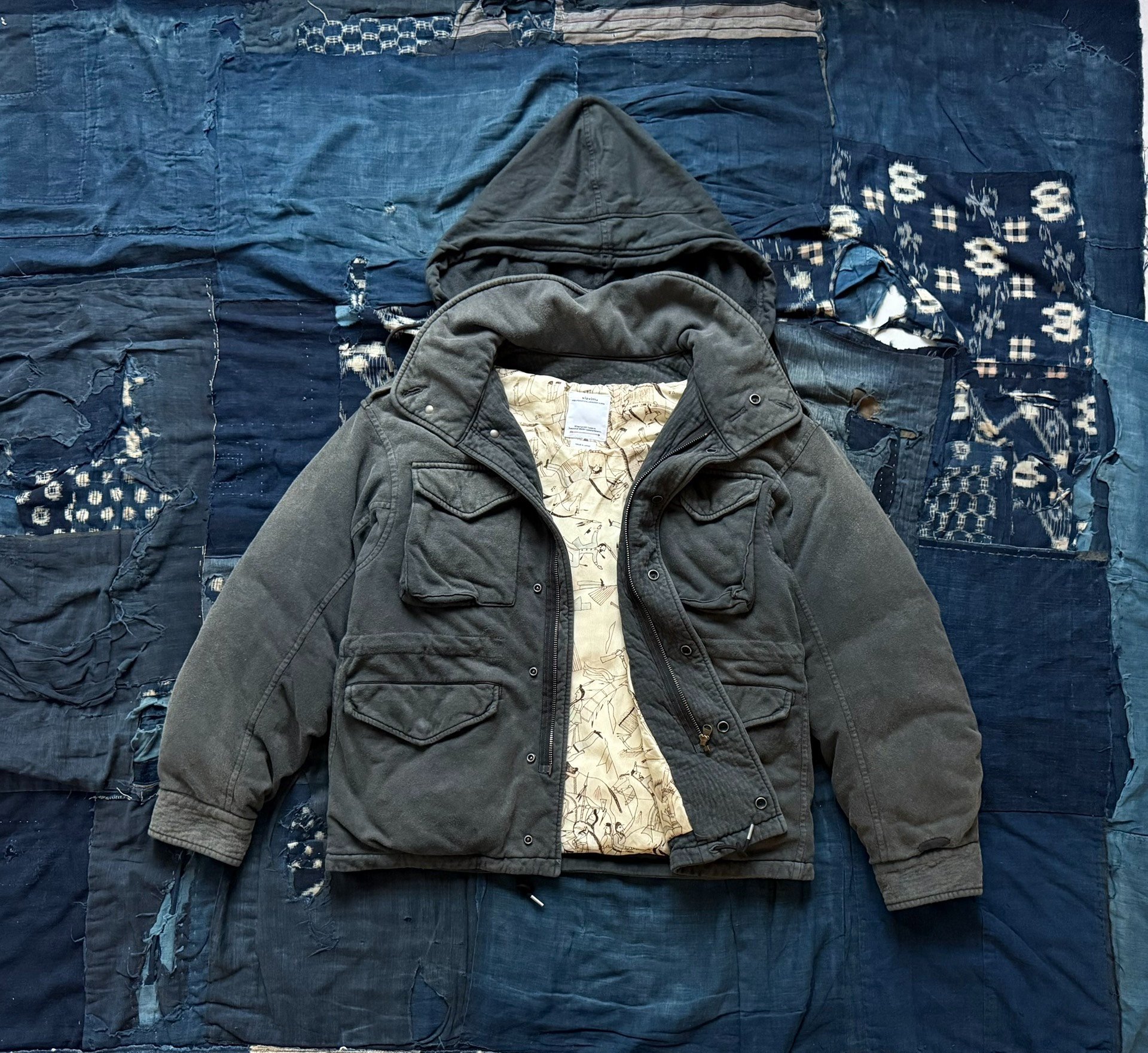 VISVIM 25AW BICKLE ERA DOWN Jacket — front