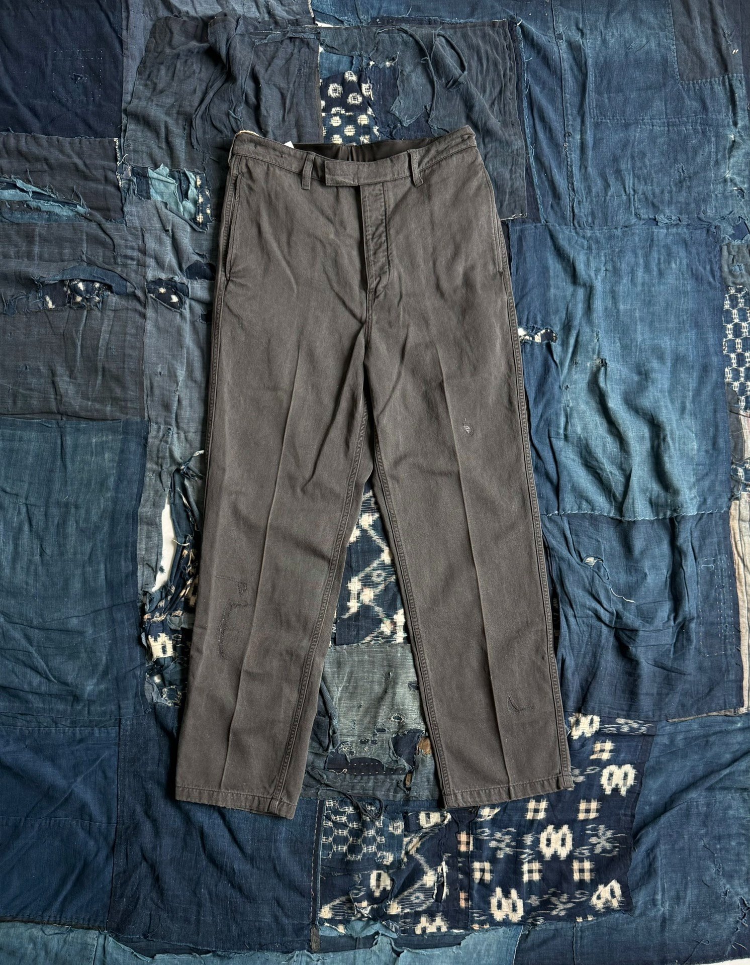 VISVIM 25AW ICT WIDE SLACKS DMGD