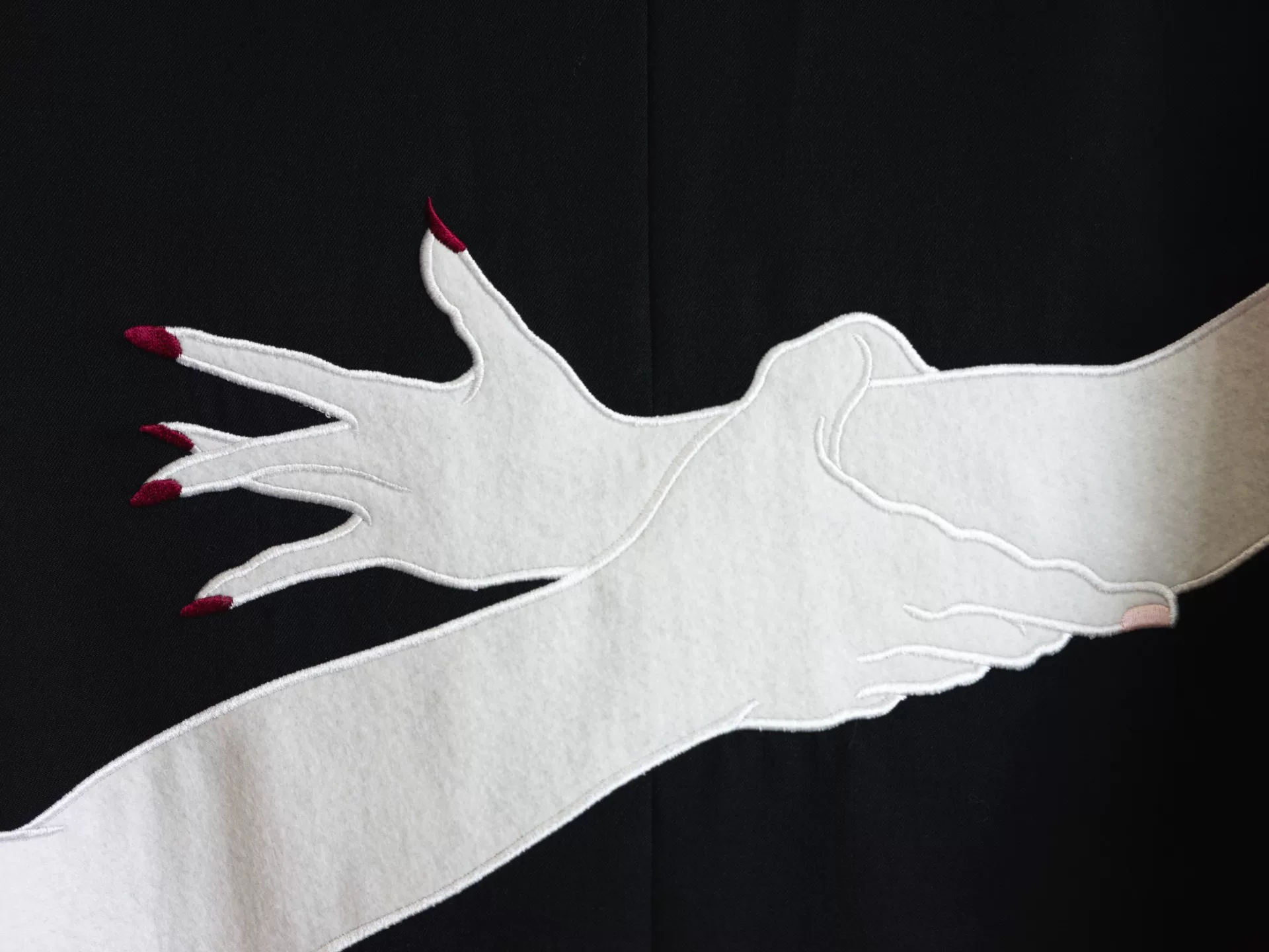 Yohji Yamamoto 22AW Butterfly Hand Jacket — back