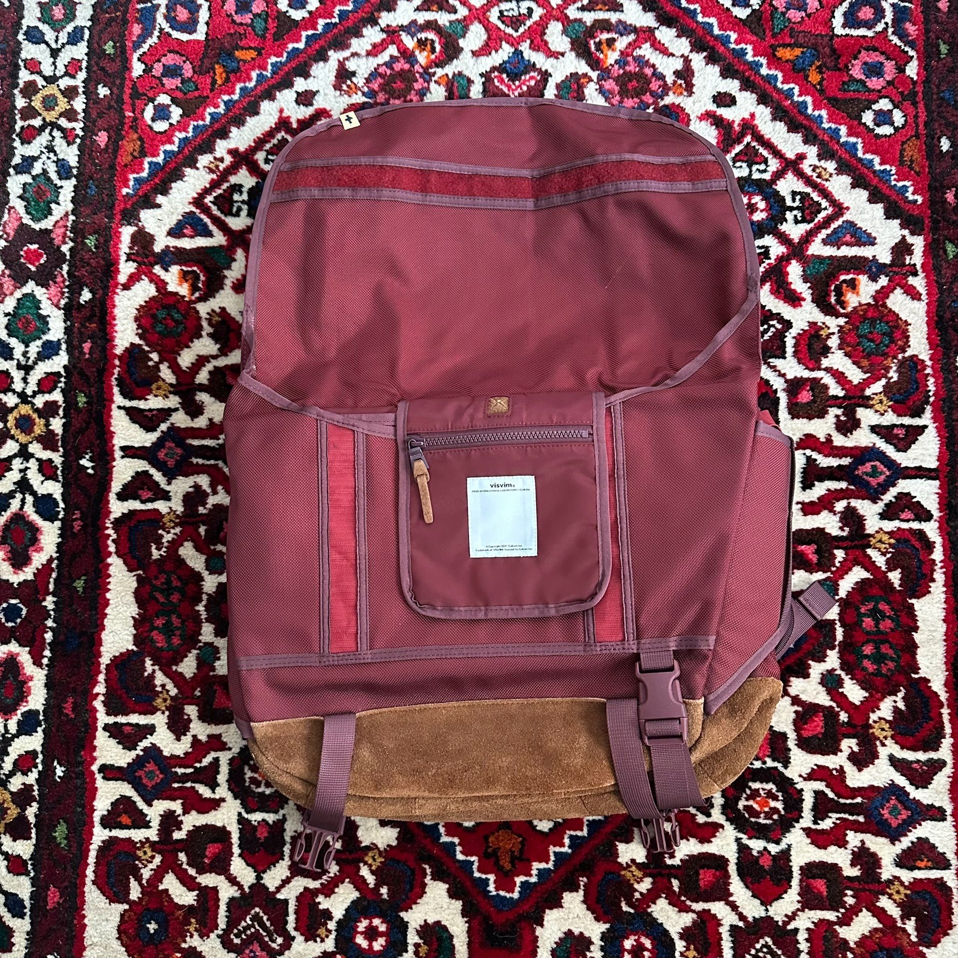 VISVIM 13AW BALLISTIC E-CAT 18L SHAKER — detail