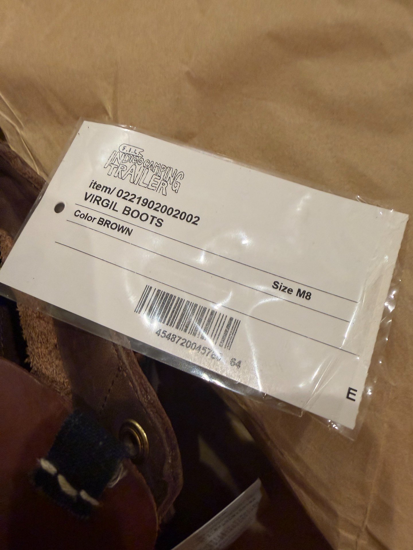 VISVIM VIRGIL BOOTS — back