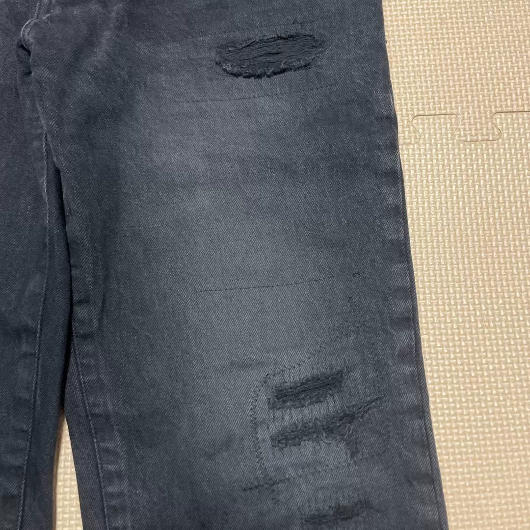 visvim SOCIAL SCULPTURE 10 Black Jeans — back