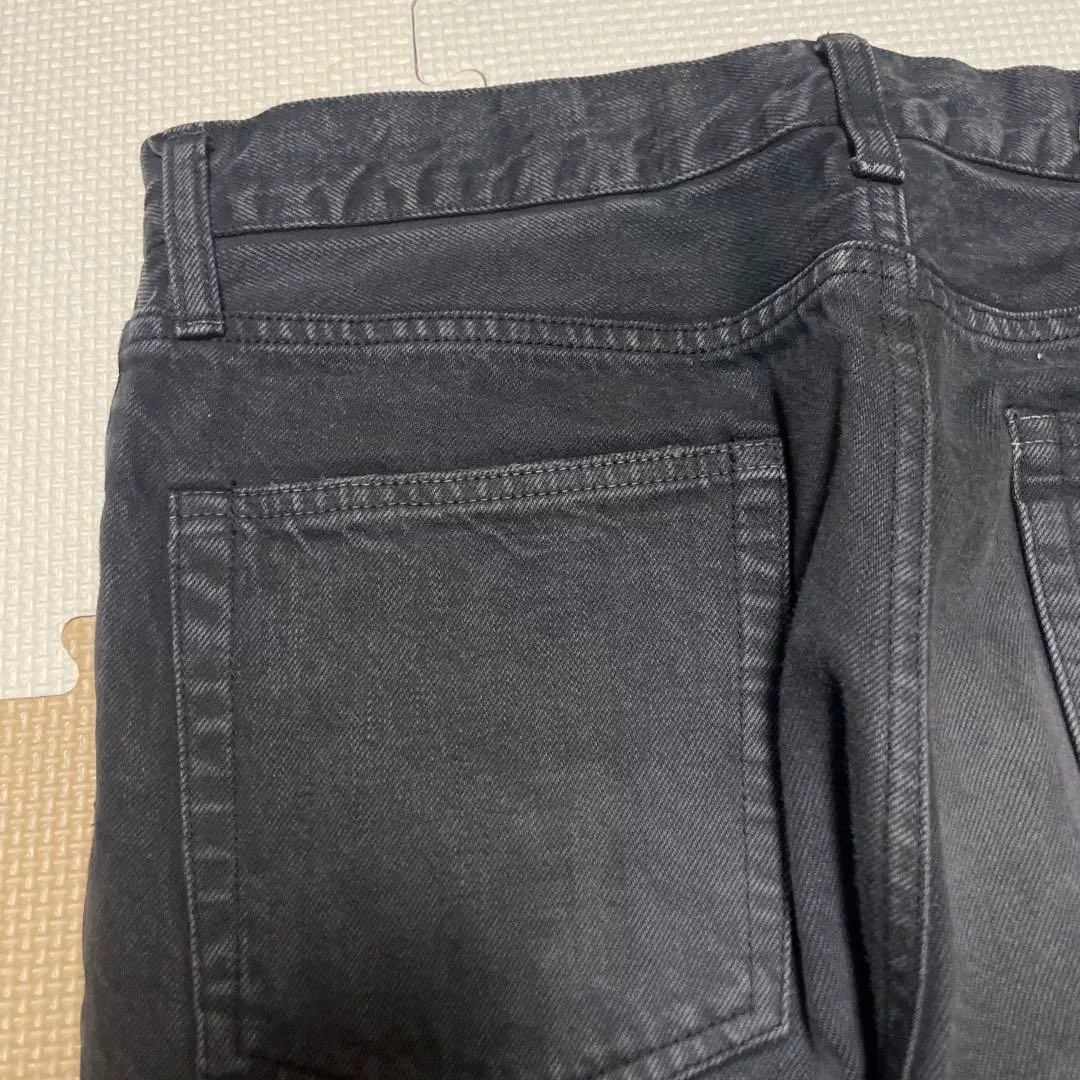 visvim SOCIAL SCULPTURE 10 Black Jeans — label