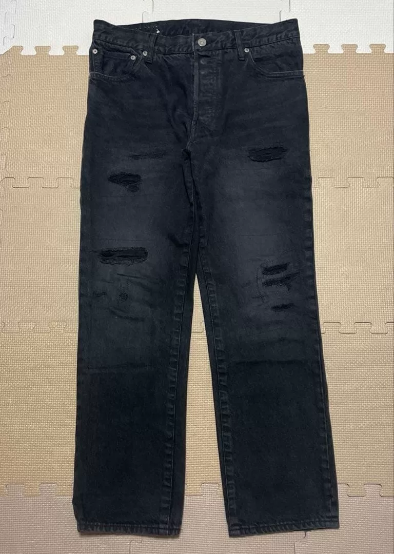 visvim SOCIAL SCULPTURE 10 Black Jeans