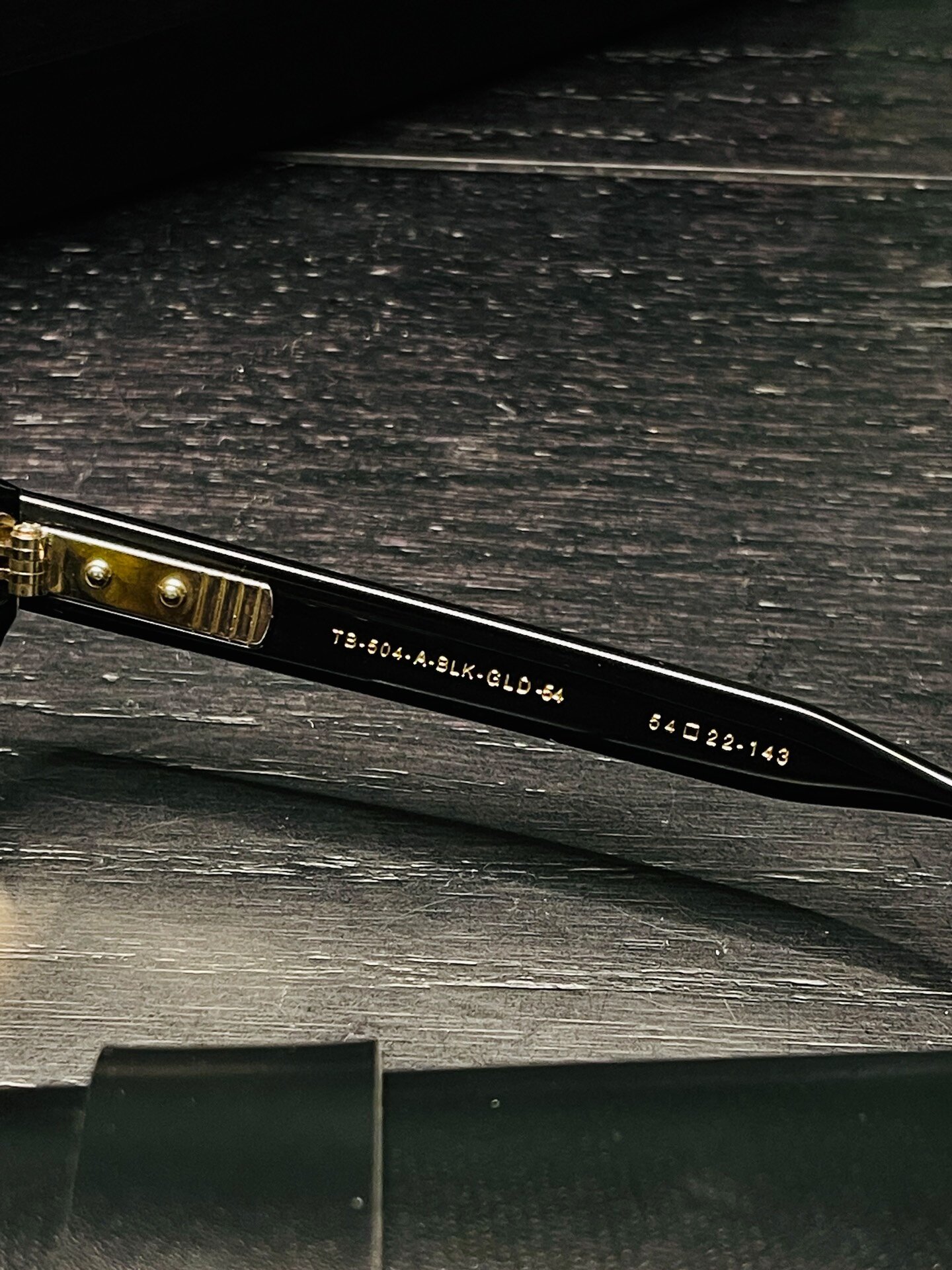 Thom Browne TB-504 Aviator Sunglasses — back