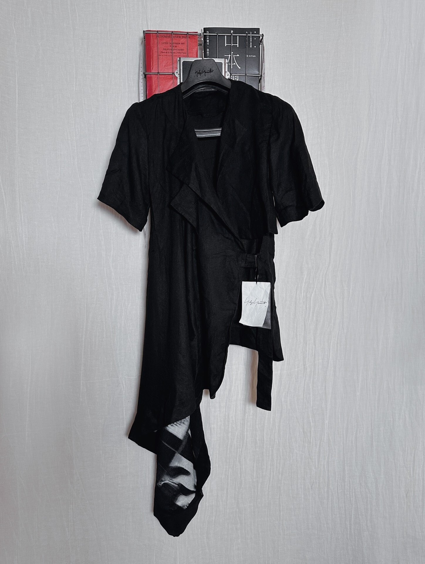 Yohji Yamamoto 22ss Ink Wash Coat — front