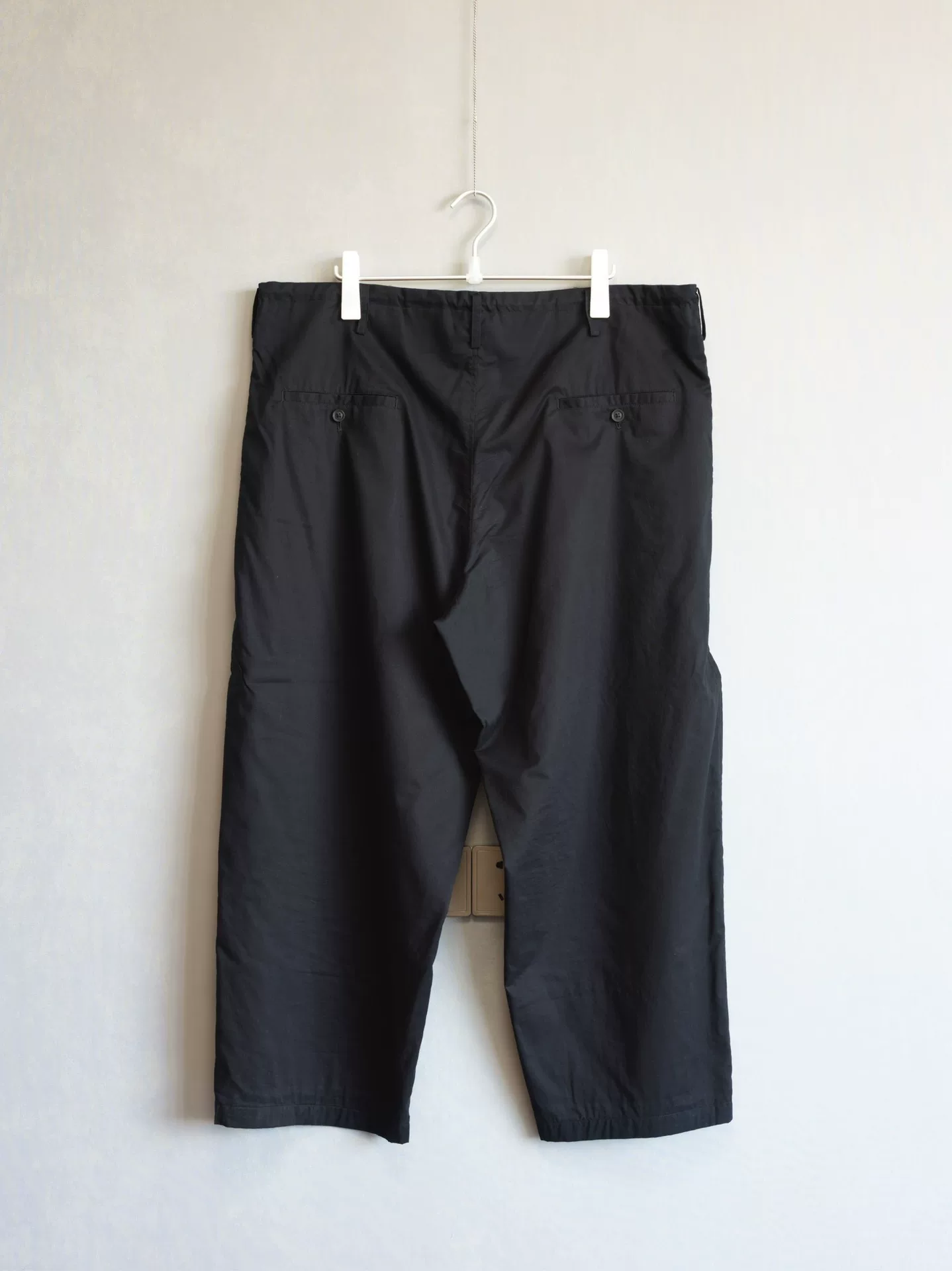 Yohji Yamamoto 23SS Paisley Straight Pants — front