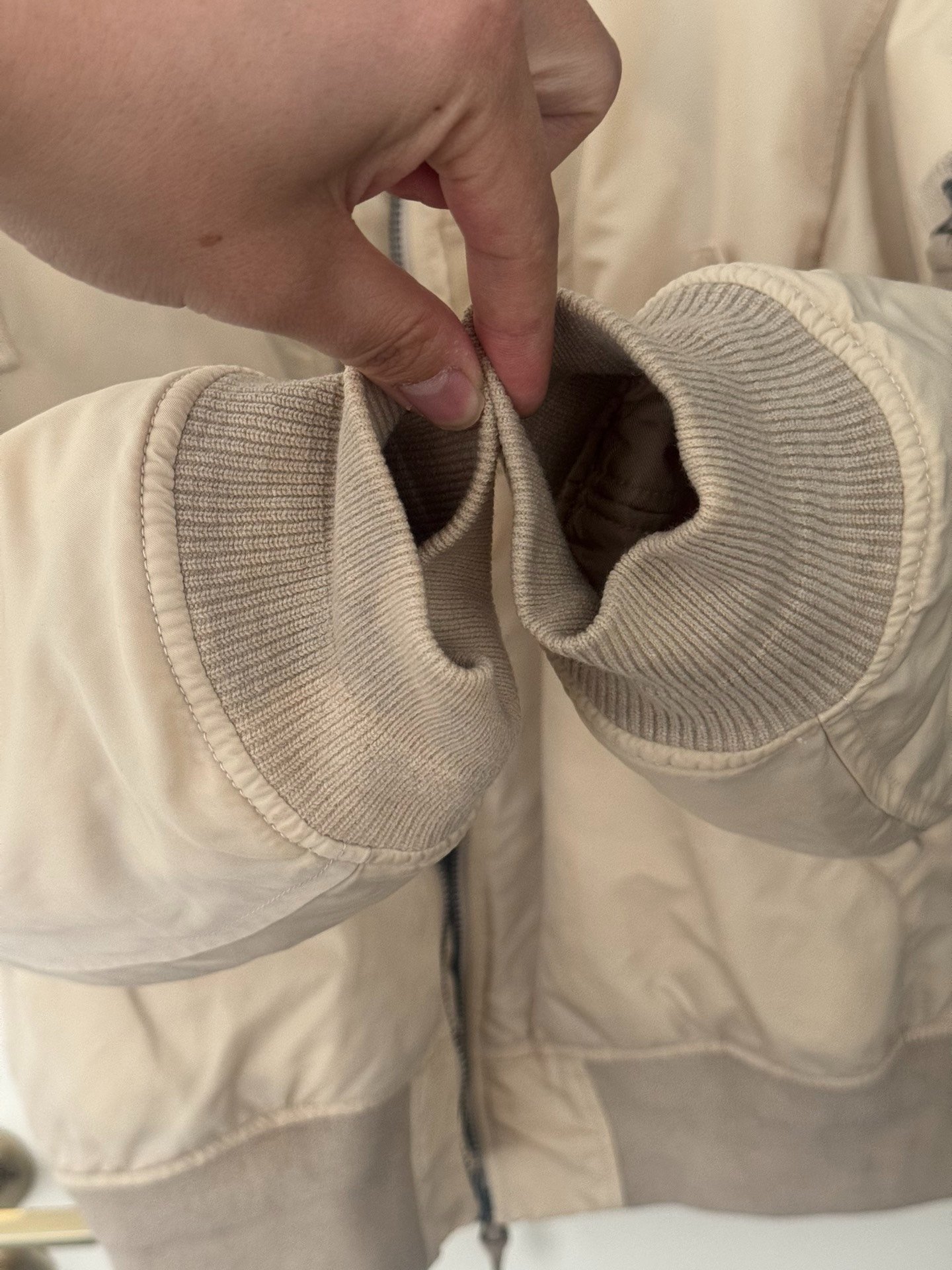 Visvim 21SS Thorson II Reversible MA-1 Jacket — label