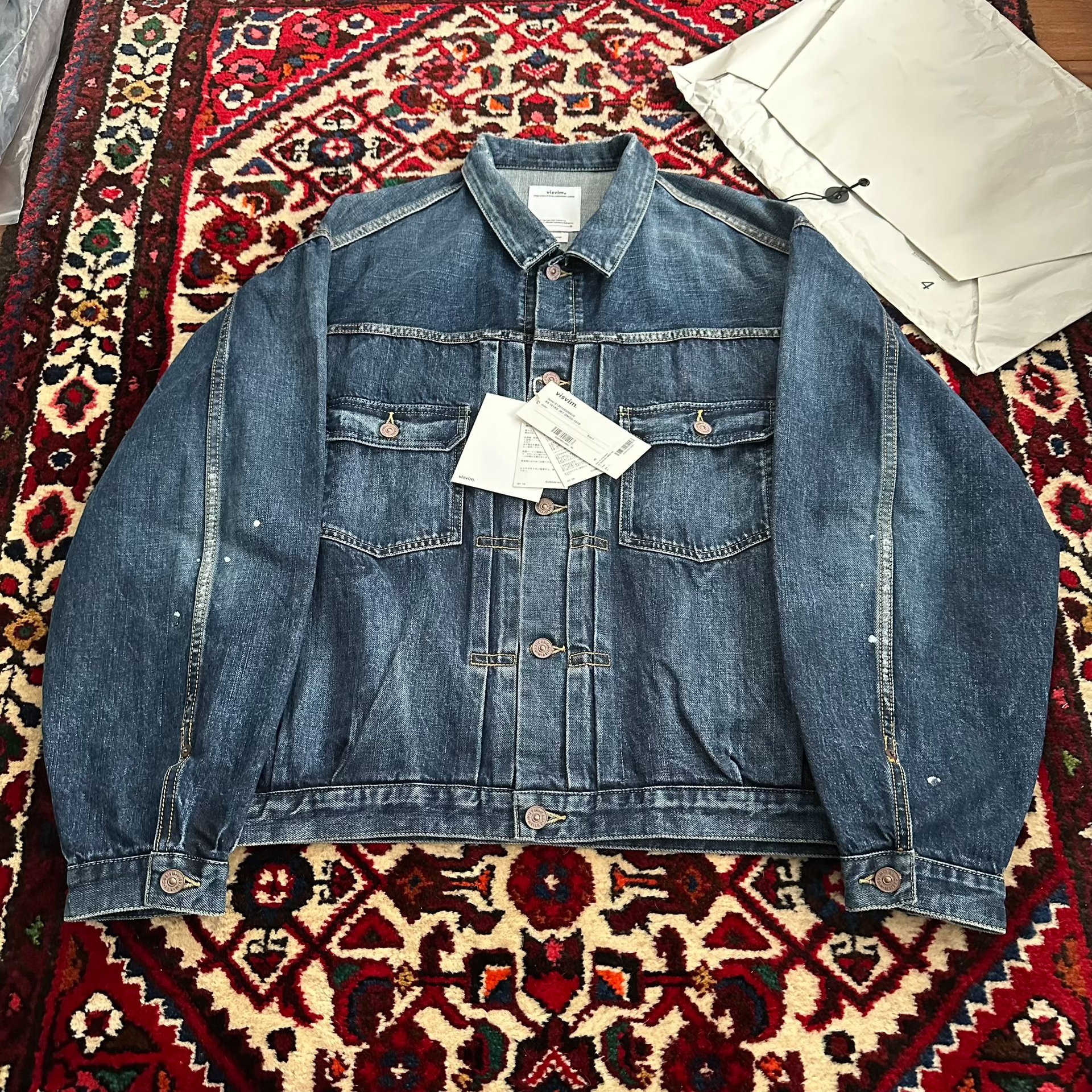 visvim 24SS 101xx D1010 Denim Jacket — front