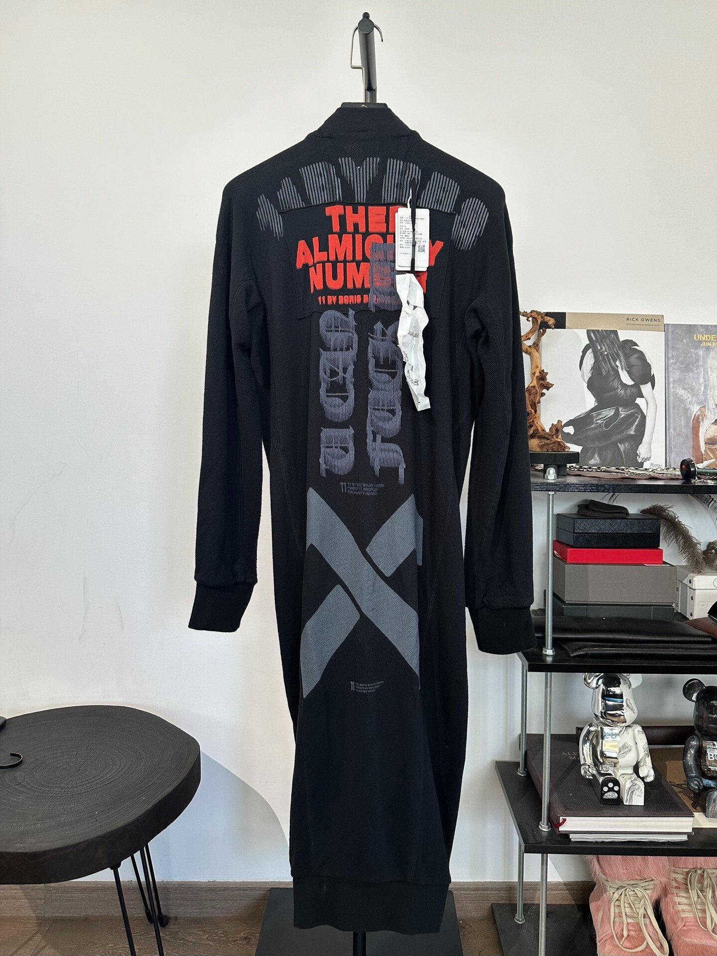 11by BBS Z3 Mid-Long Red Graphic Jacket