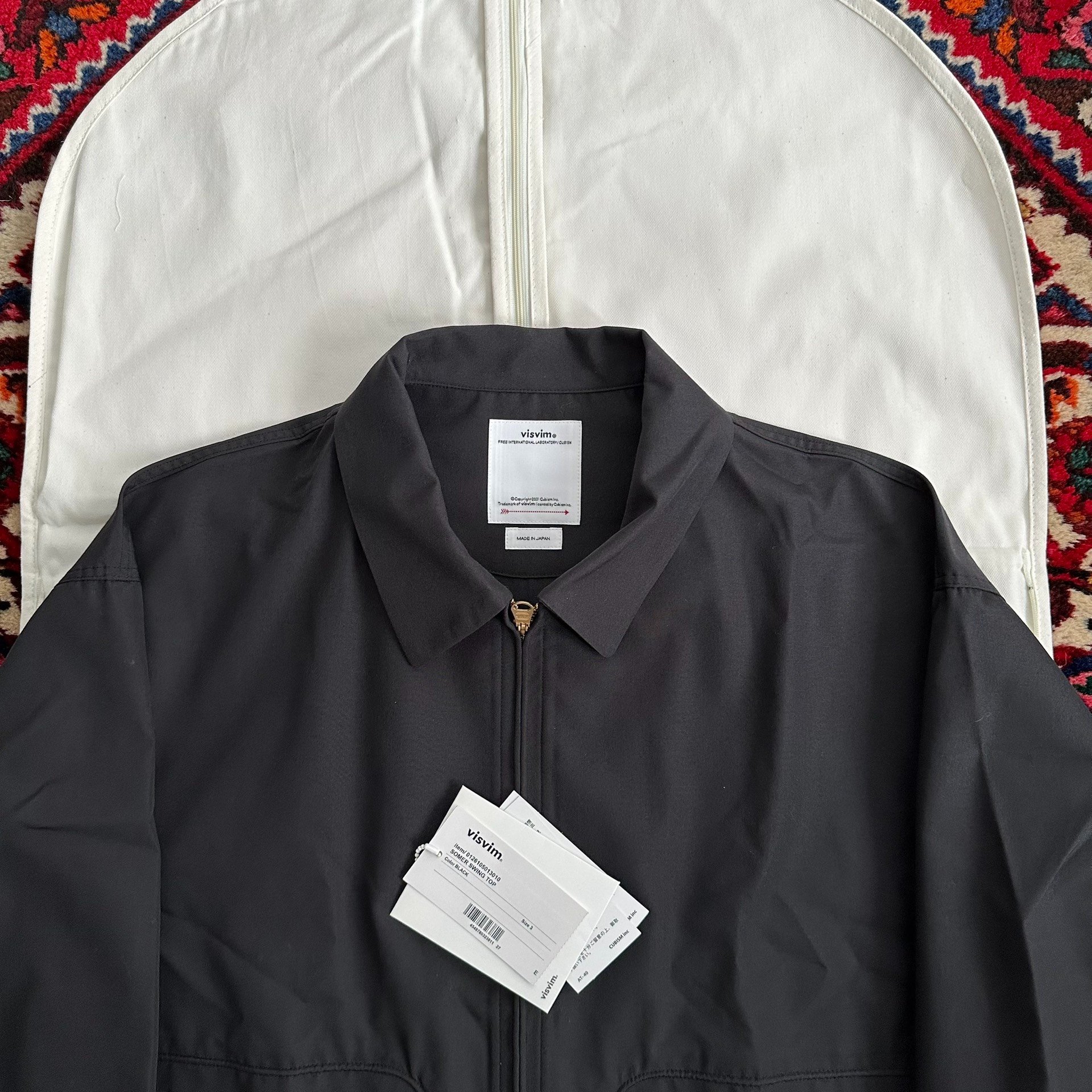 visvim 26SS SOMER SWING TOP Jacket — detail