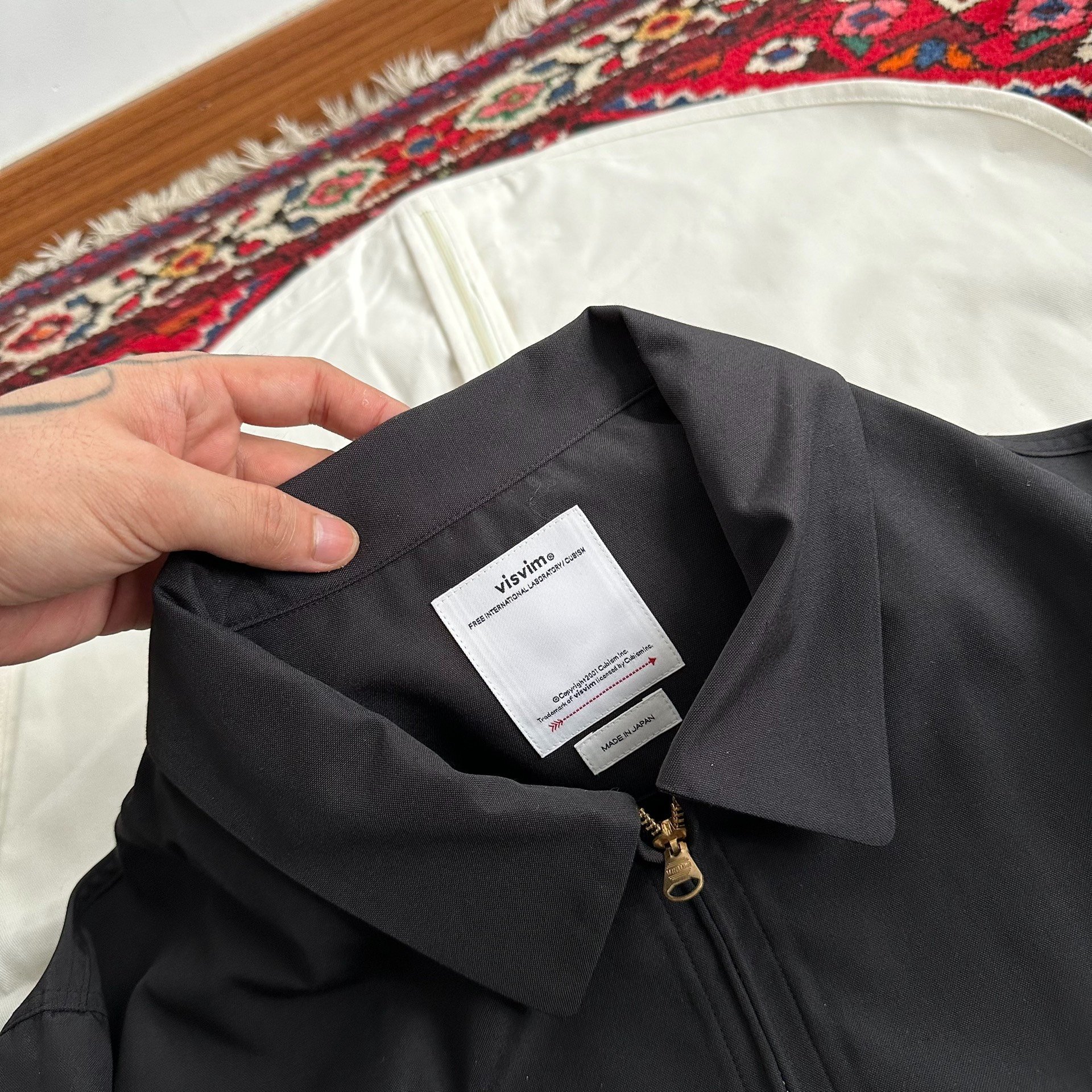 visvim 26SS SOMER SWING TOP Jacket — back