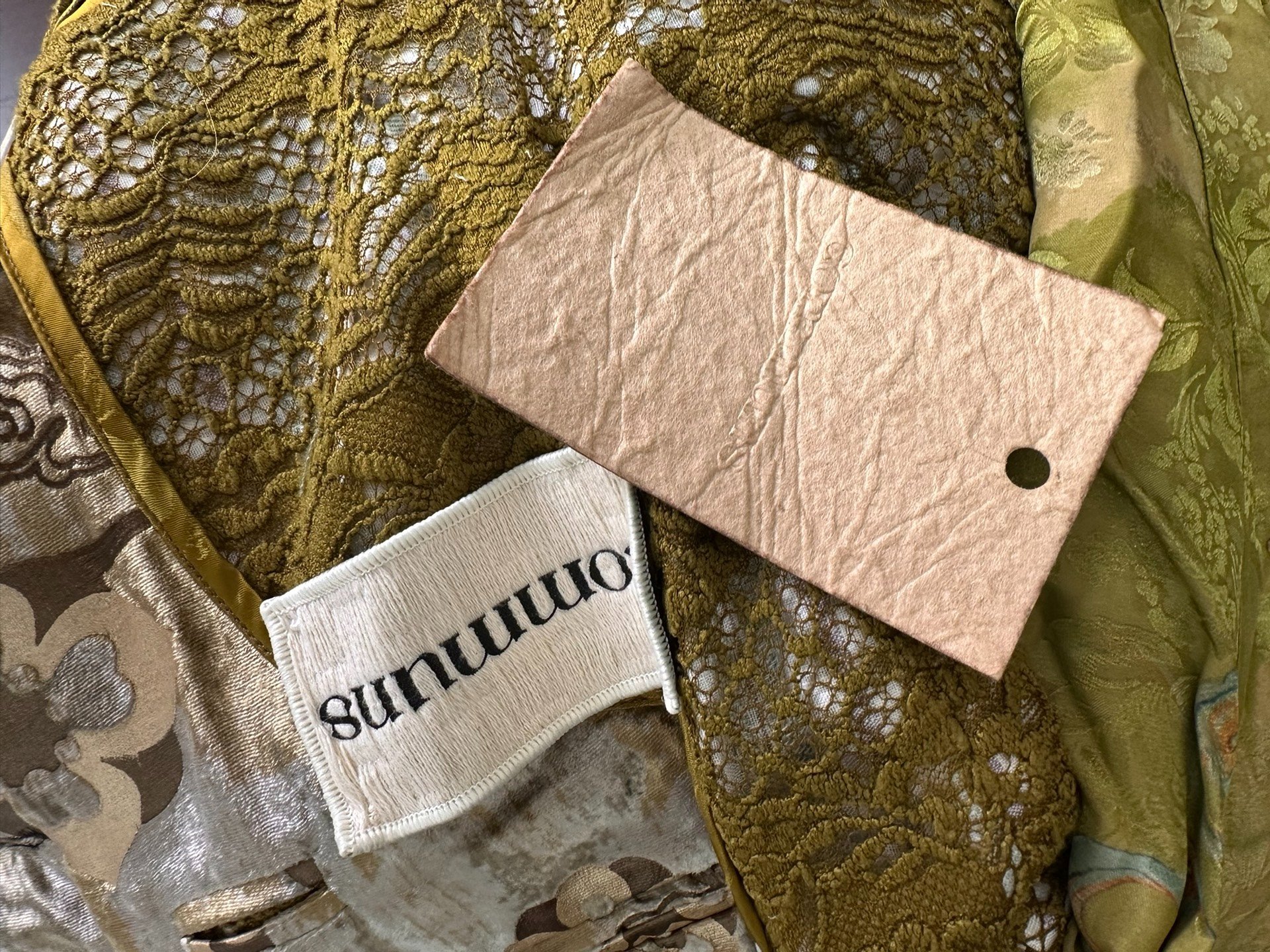 Communs Vintage Double-Sided Coat — back