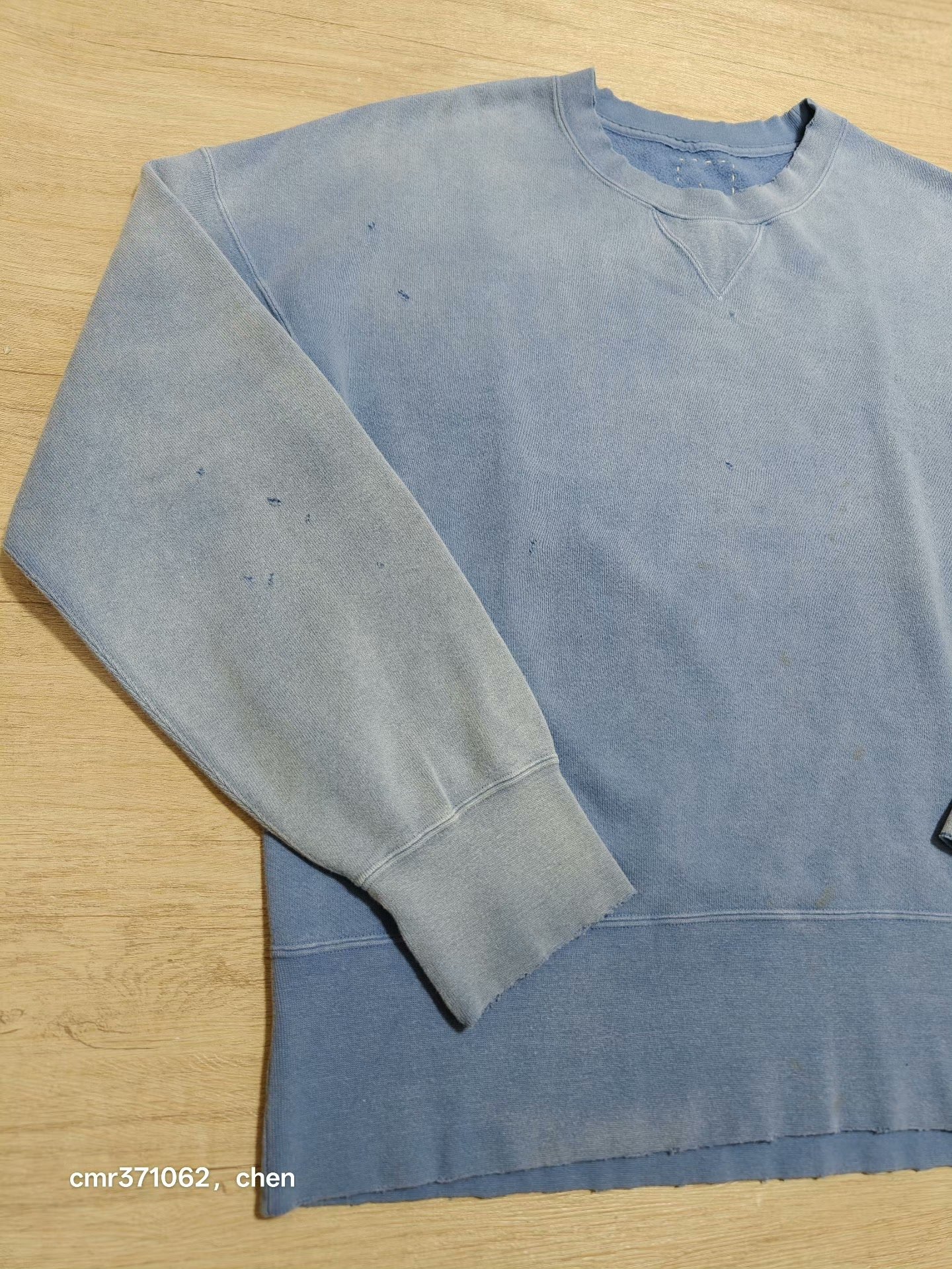 VISVIM 23SS COURT SWEAT L/S — detail