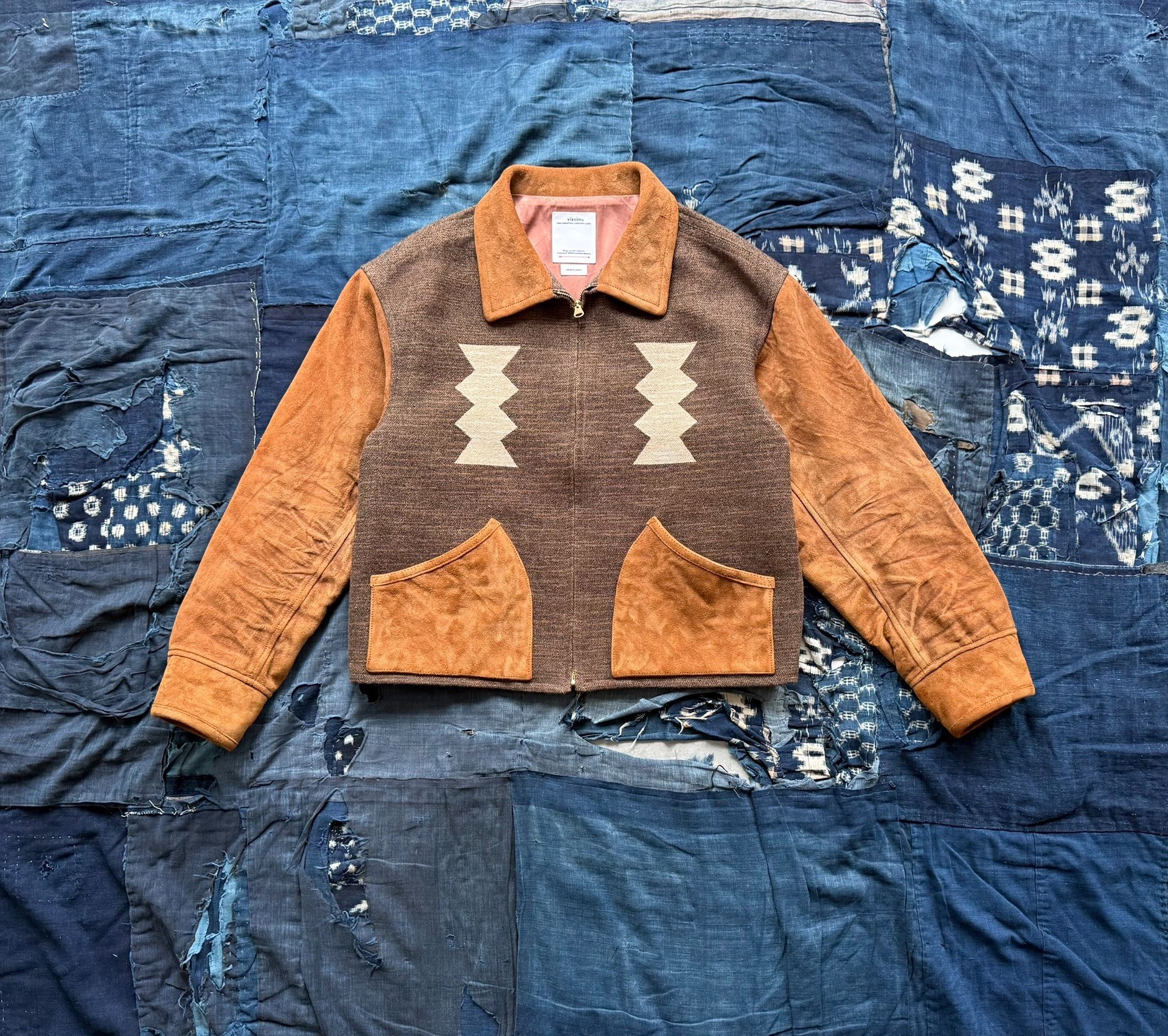 visvim 24AW Stanza JKT Jacquard Blanket