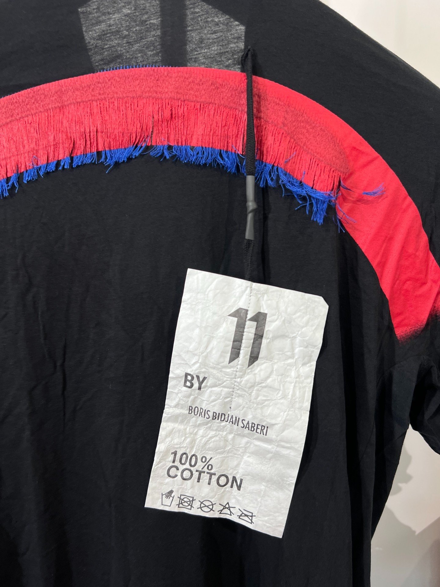 Boris Bidjan Saberi 11by bbs TS5F T-shirt — label