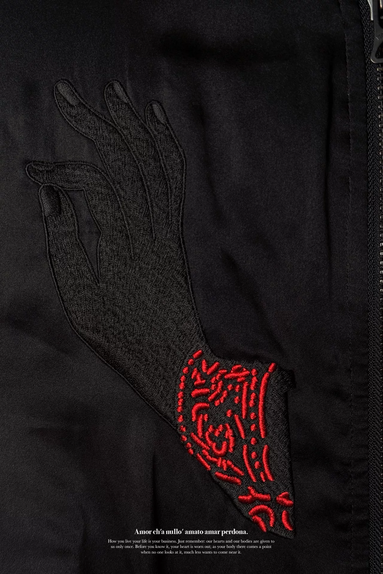 Yohji 93ss Silk Buddha Jacket — back