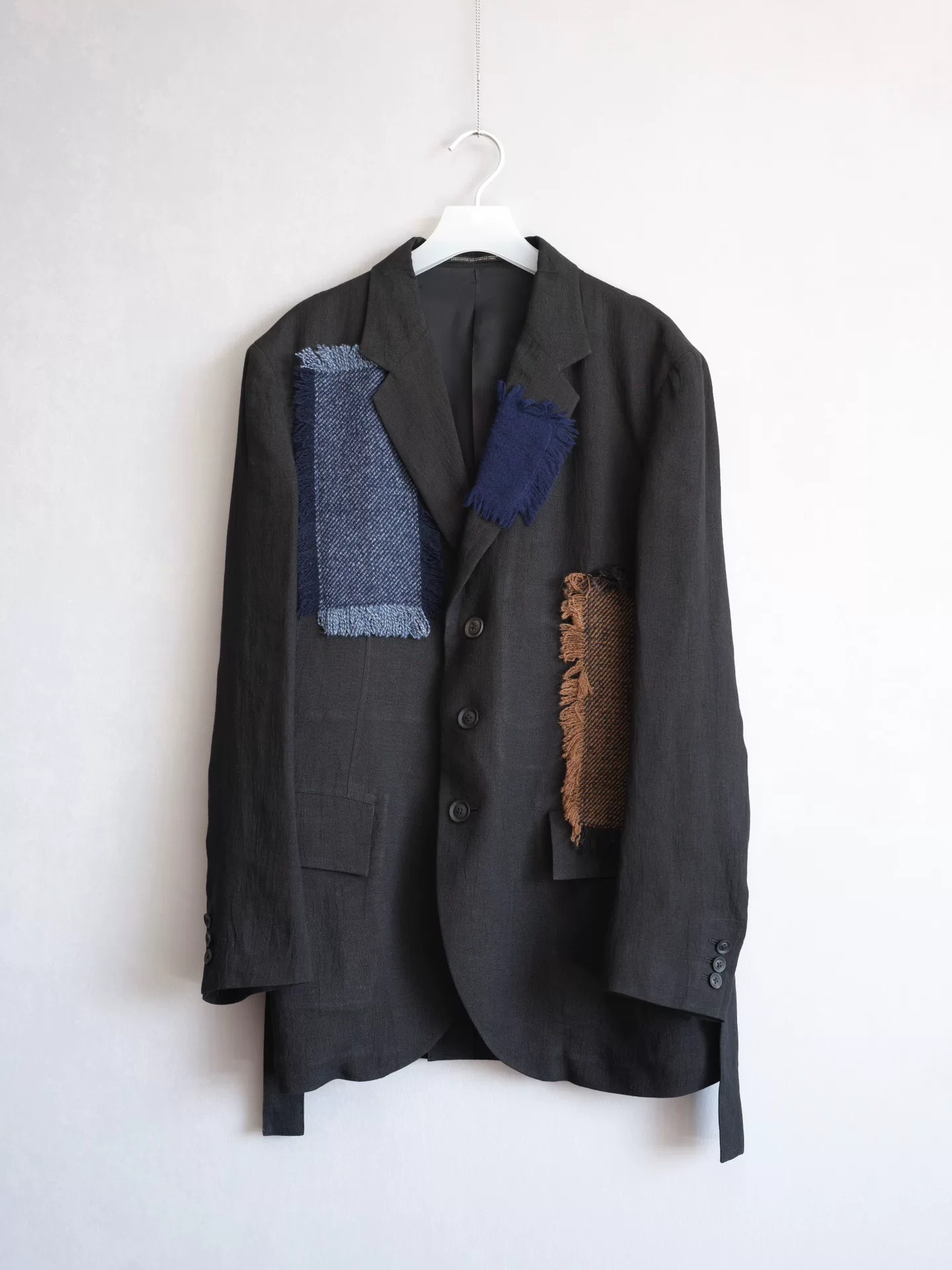 Yohji Yamamoto 23SS Patch Pleated Tail Jacket