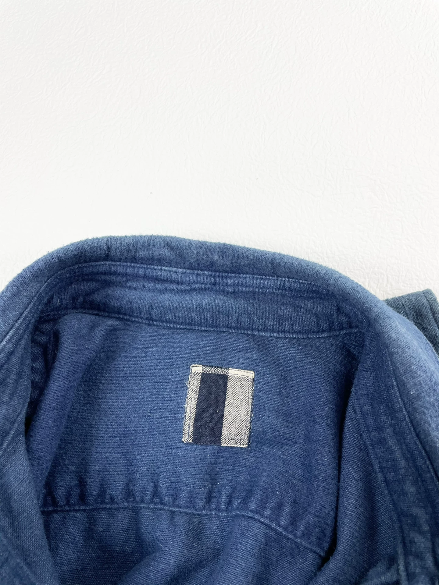 VISVIM ICT Black Elk Kofu Shirt — label