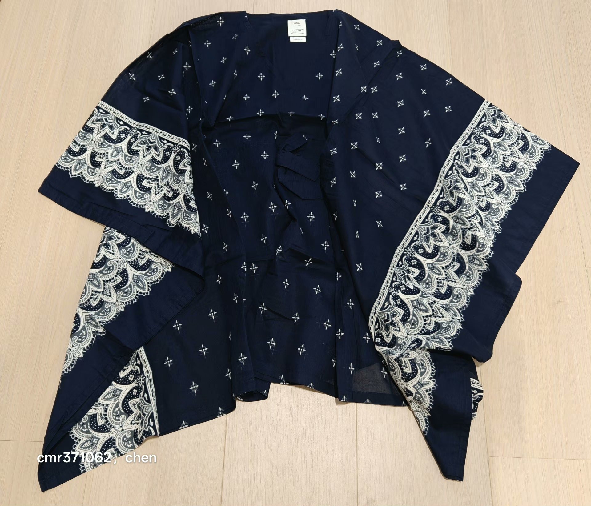 visvim 19ss Kaftan Shirt (Bandana PT)