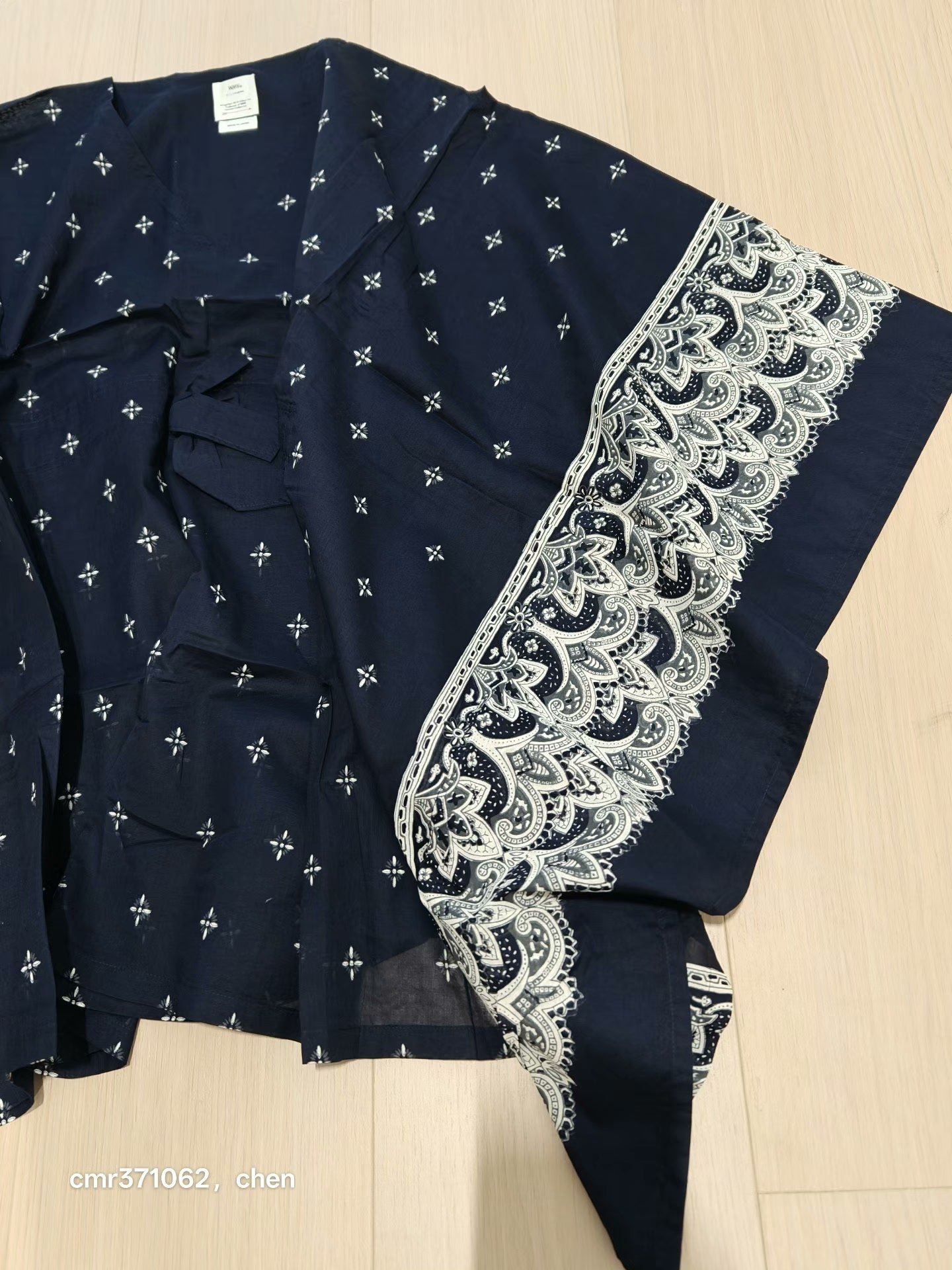 visvim 19ss Kaftan Shirt (Bandana PT) — detail