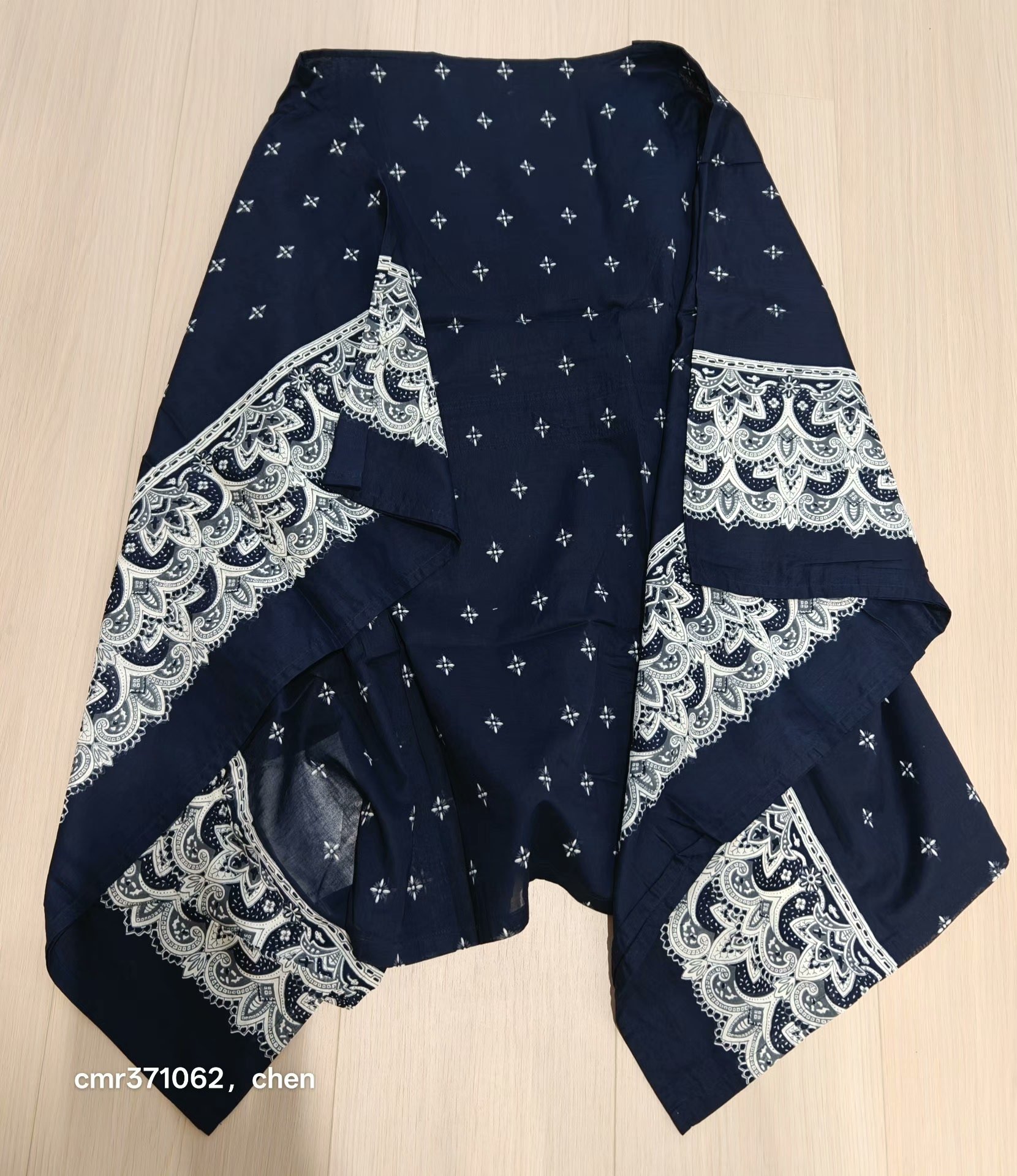 visvim 19ss Kaftan Shirt (Bandana PT) — label