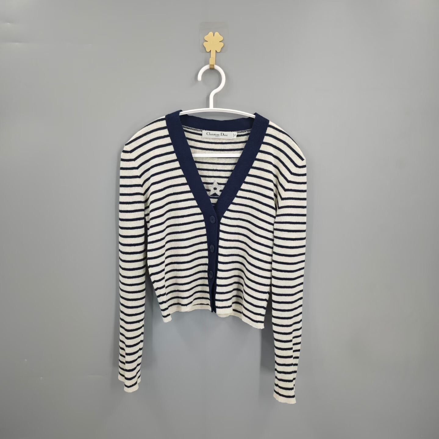Dior Logo Star Back Cardigan