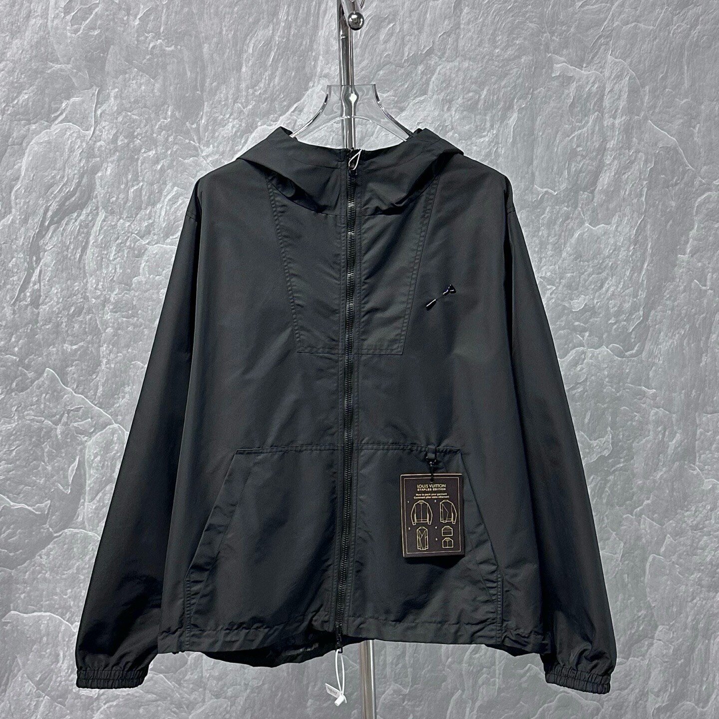 Louis Vuitton SS24 Monogram Reversible Jacket — detail