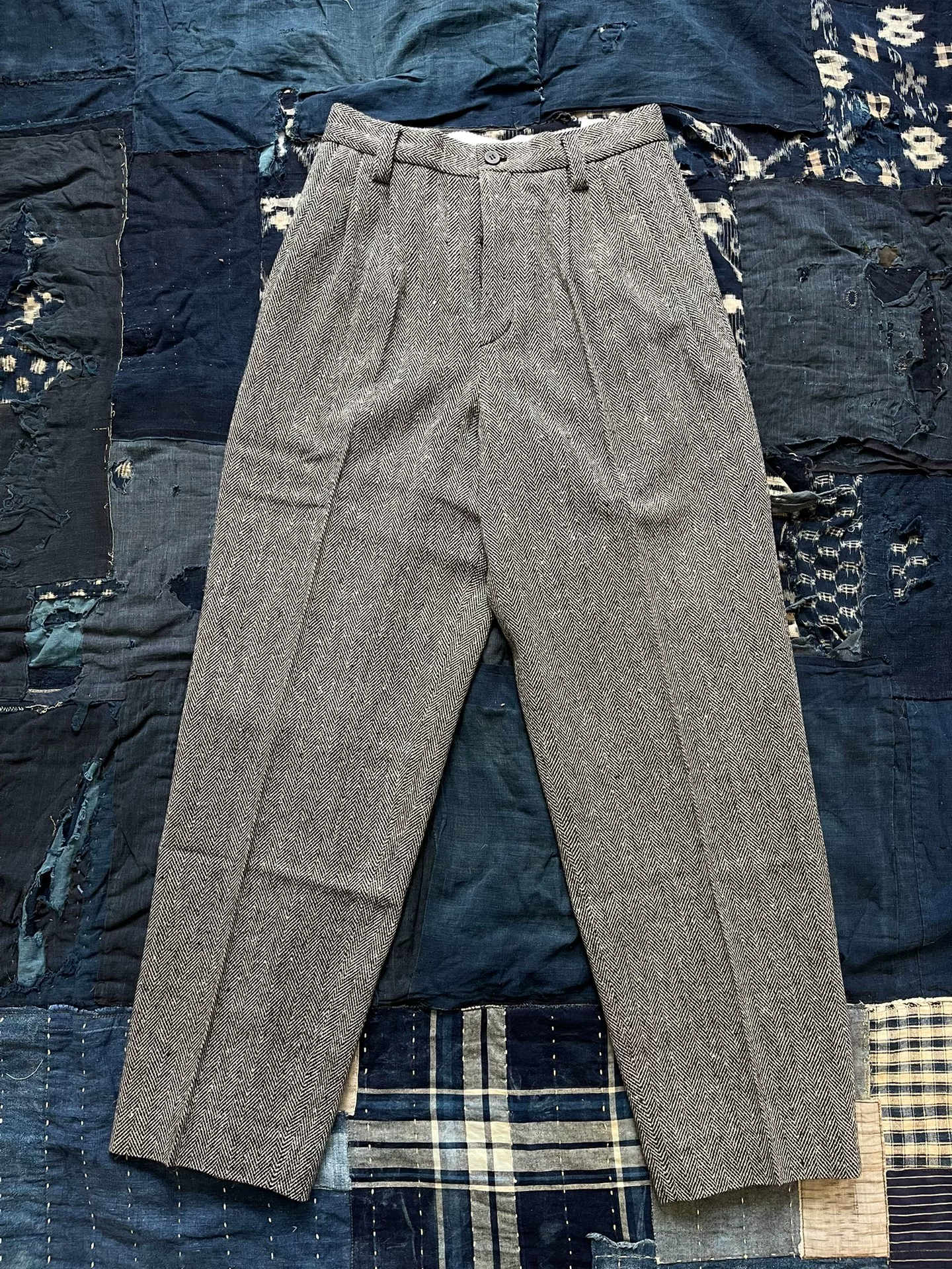 VISVIM 24AW RUSSO Herringbone Wool Pants
