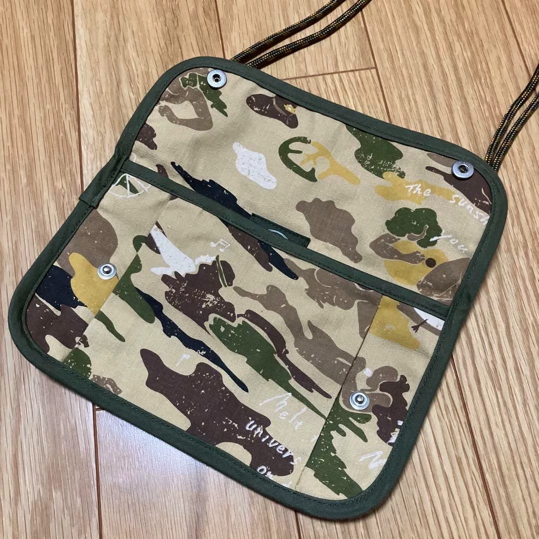 Porter Classic Hippie Camo Mini Crossbody — back