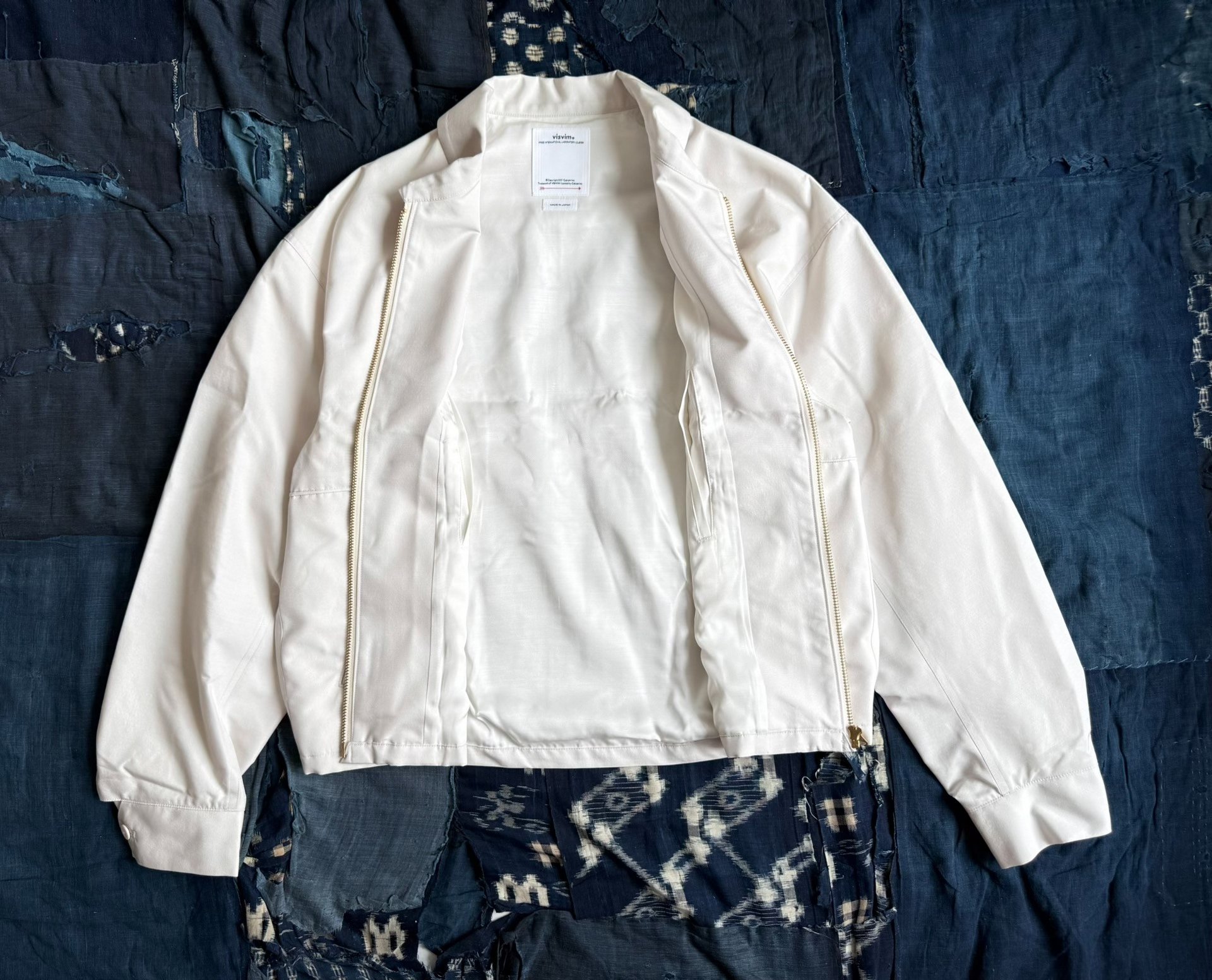 VISVIM 25SS SOMER SWING TOP Jacket — detail