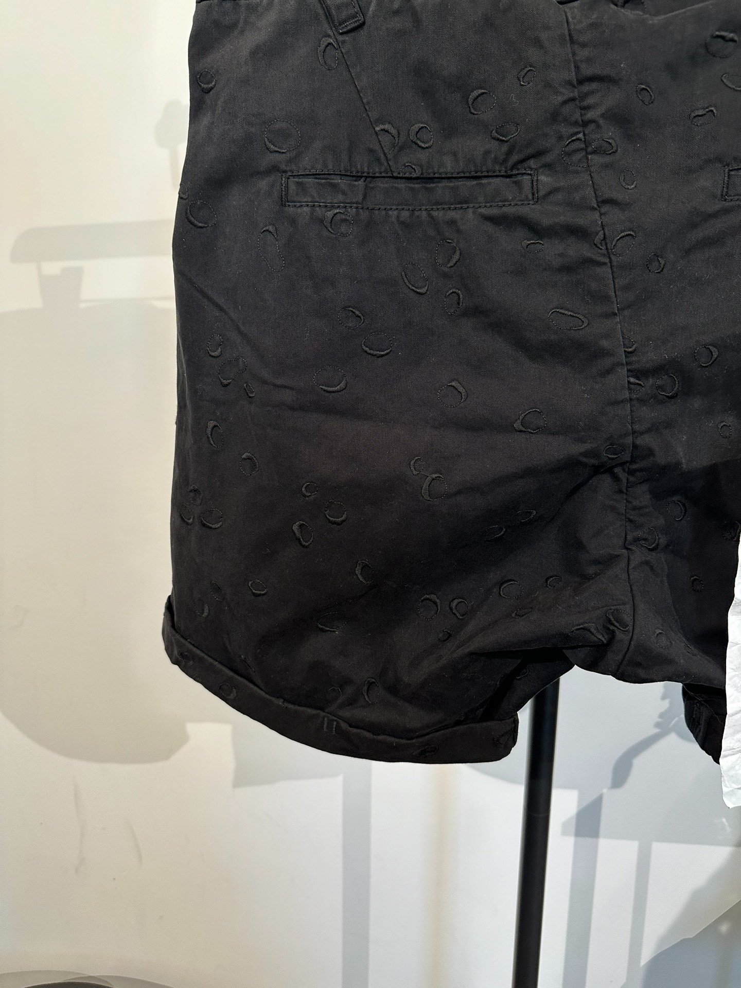 Boris Bidjan Saberi 11by bbs P5 Embroidered Shorts — back