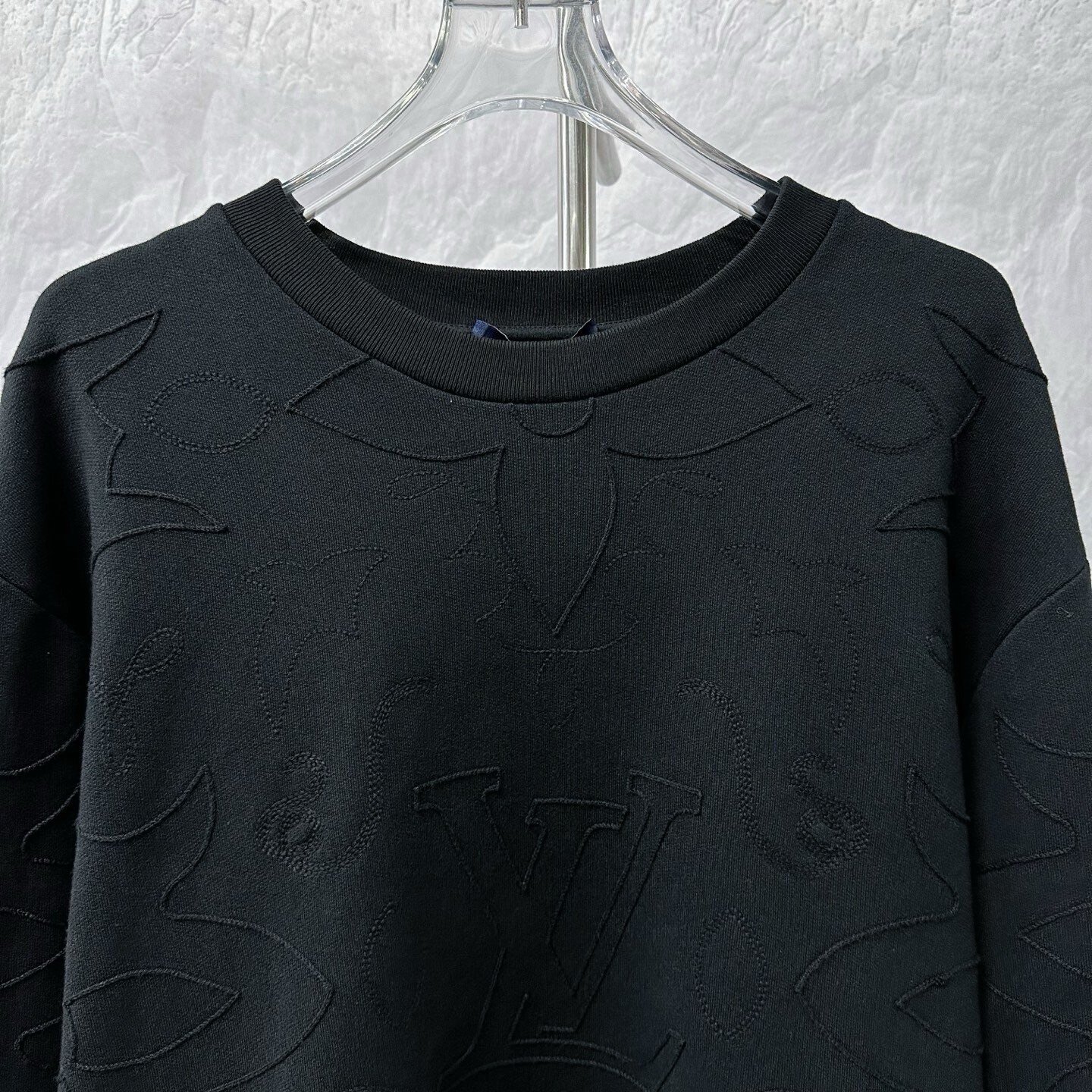 Louis Vuitton FW24 Subtle Embroidered Sweatshirt — detail