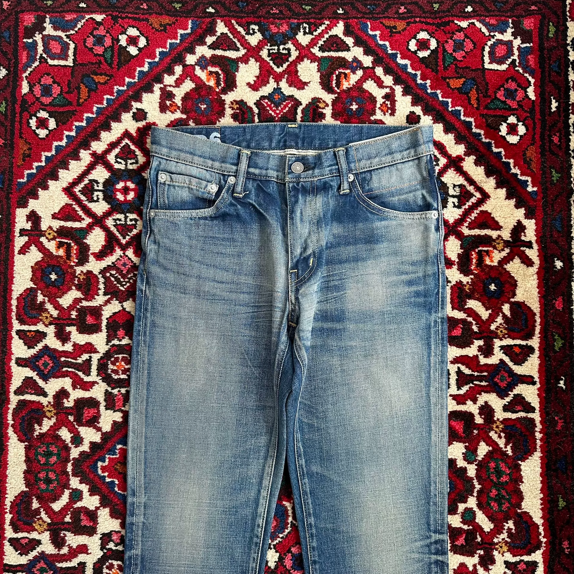 visvim 12ss 04d6 Straight Jeans — detail