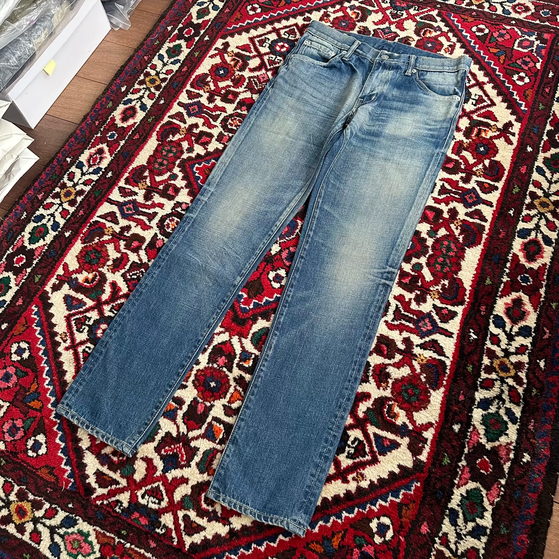 visvim 12ss 04d6 Straight Jeans — label