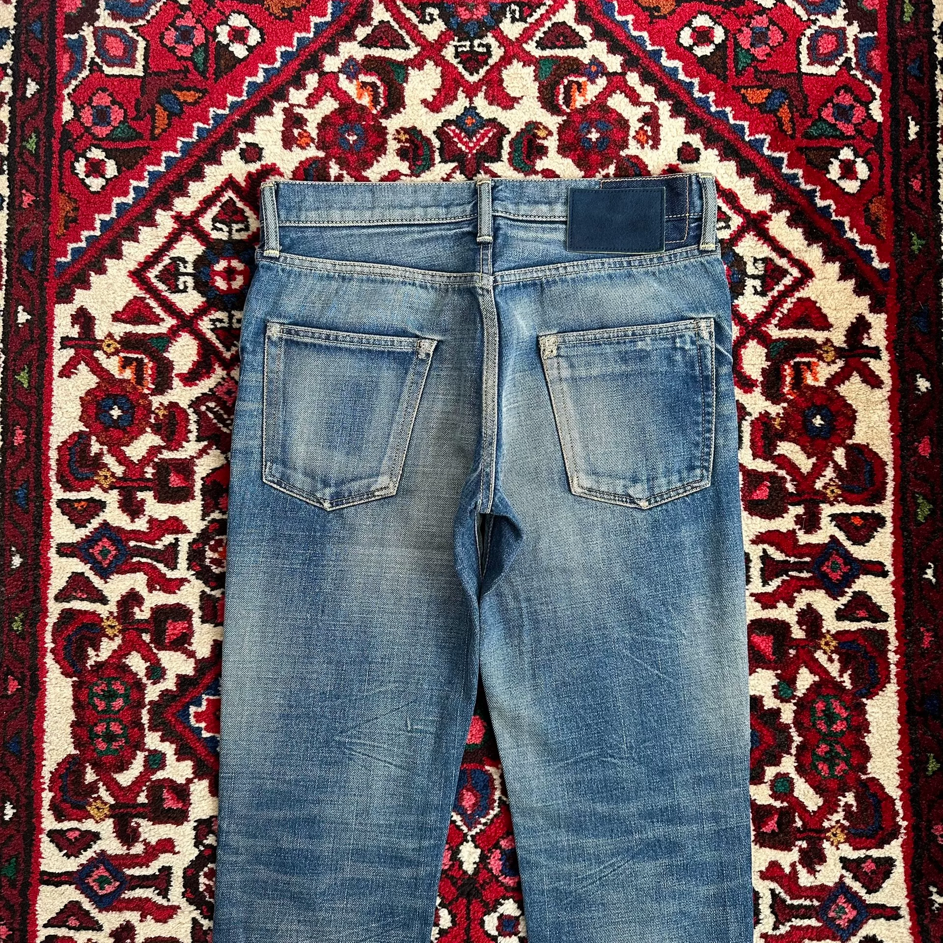 visvim 12ss 04d6 Straight Jeans — back