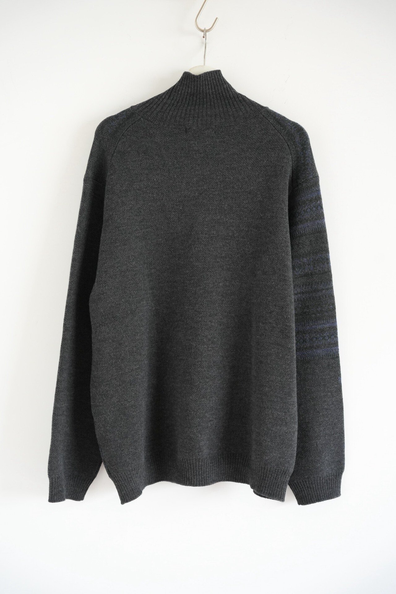 Yohji Yamamoto 24AW Stripe Turtleneck Sweater — front