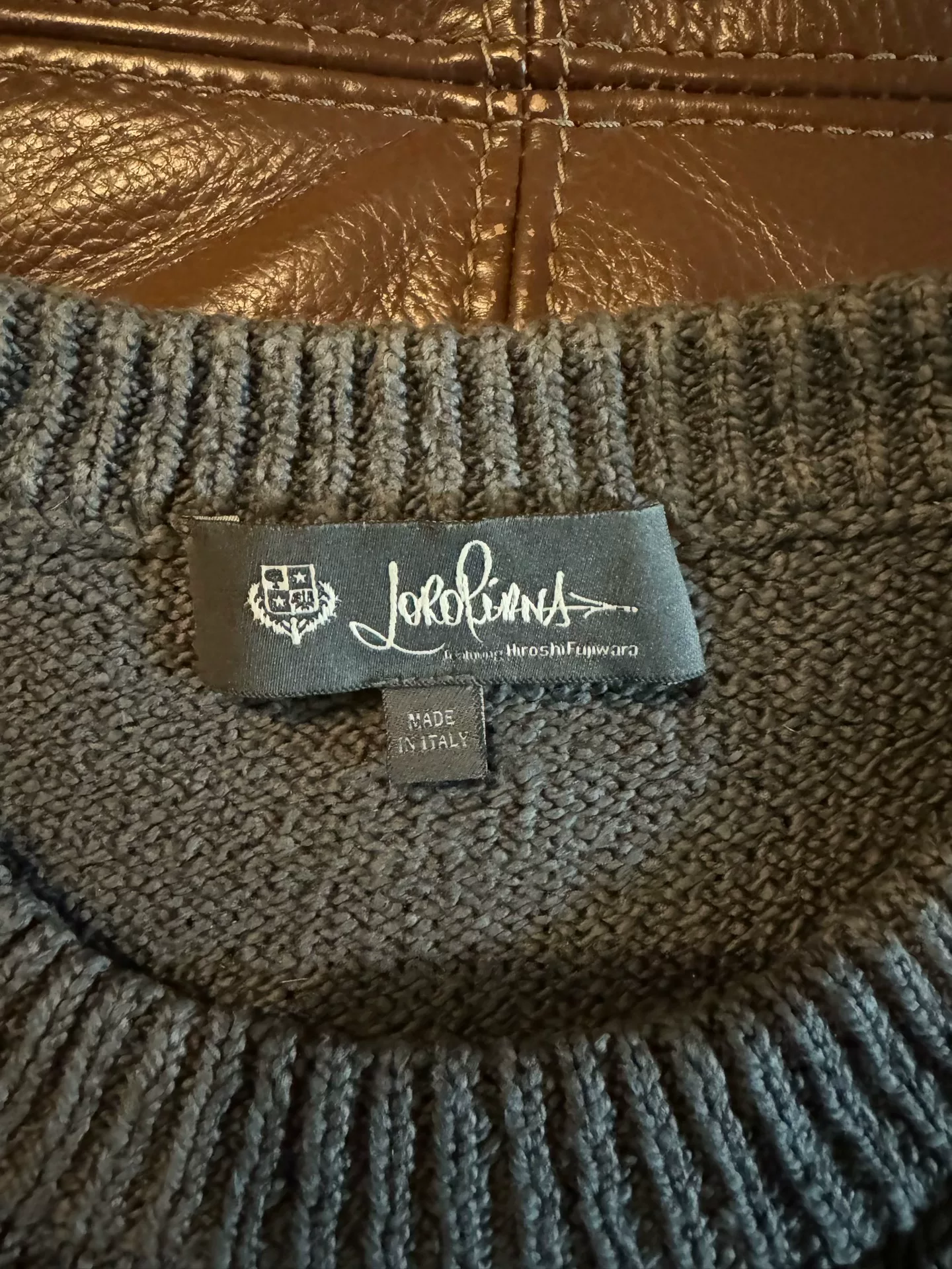 Loro Piana 21FW Hiroshi Fujiwara Sweatshirt — detail