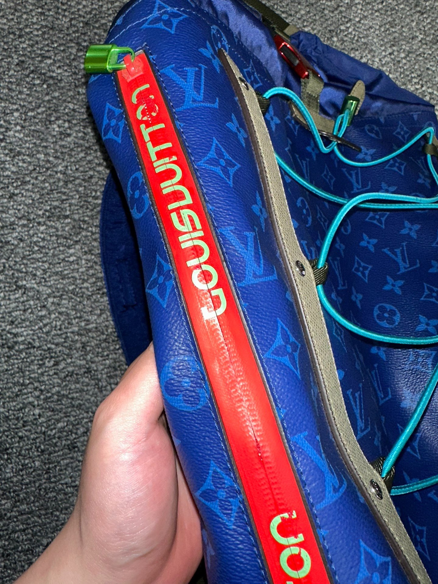 LV Louis Vuitton Mountaineering Backpack — front