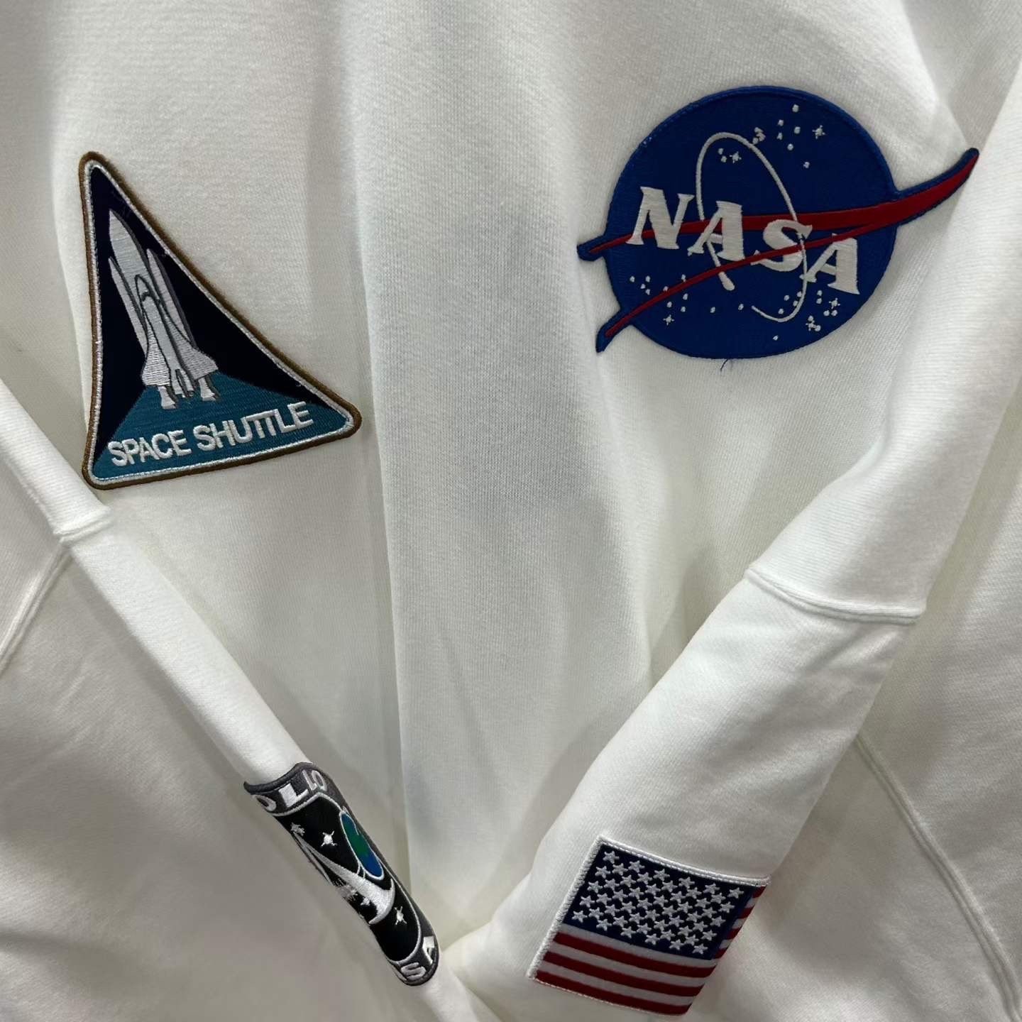 Balenciaga NASA Collaboration Hoodie — detail