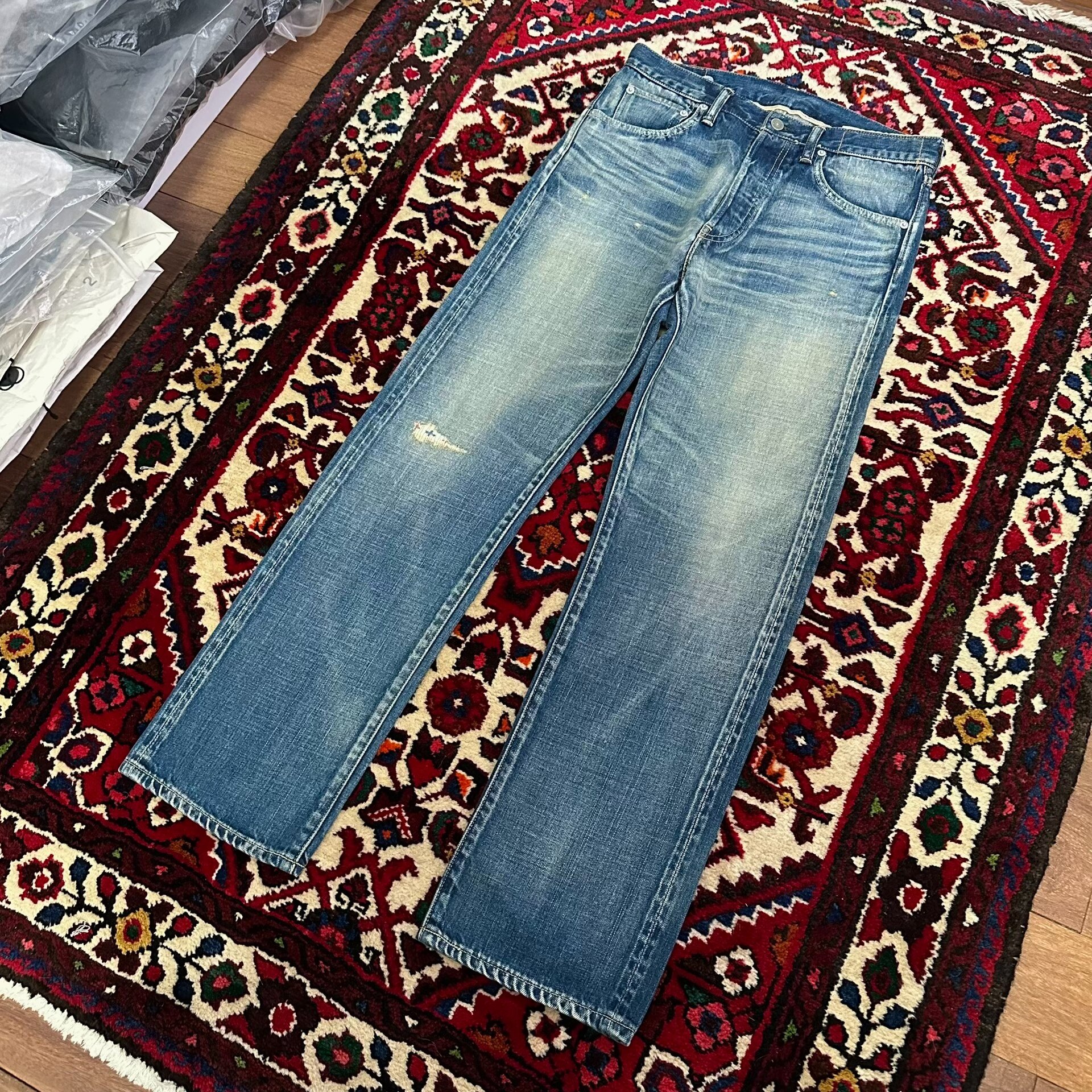 visvim 13ss 01d10 Jeans W32L30 — label