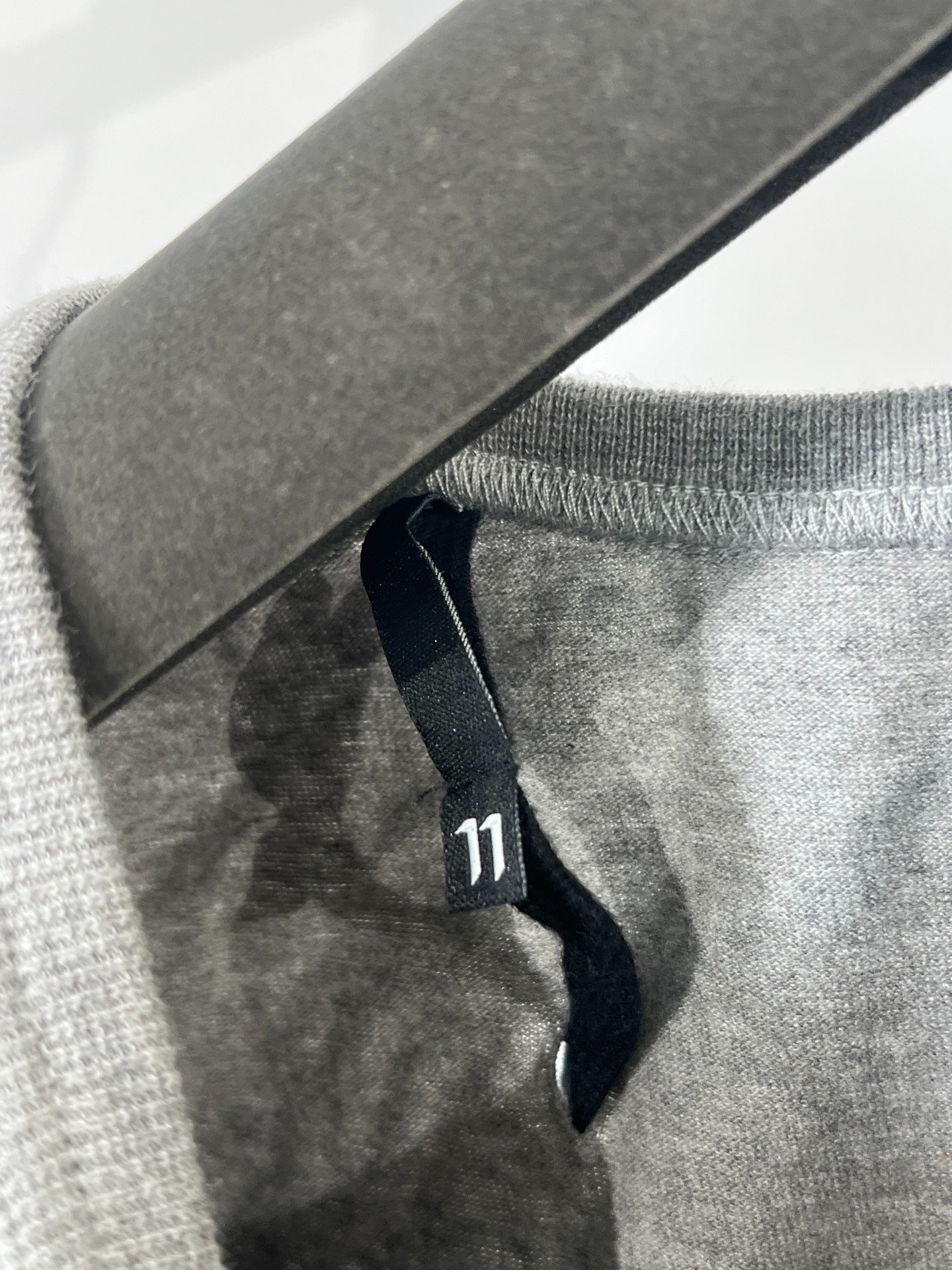 Boris Bidjan Saberi 11by bbs Nylon Panel T-shirt — label
