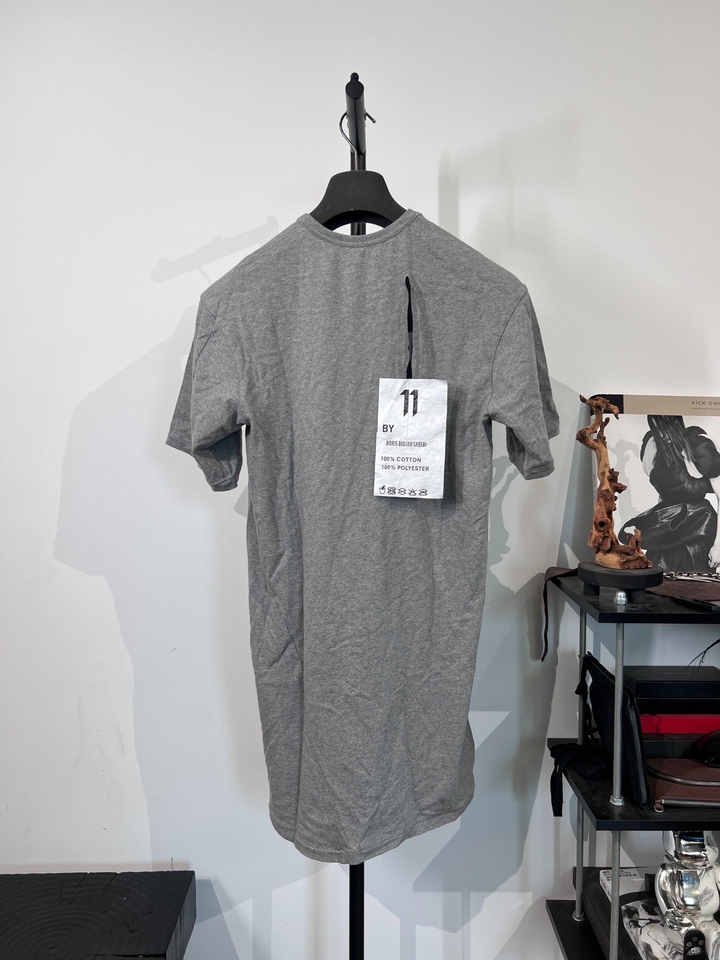 Boris Bidjan Saberi 11by bbs Nylon Panel T-shirt — front