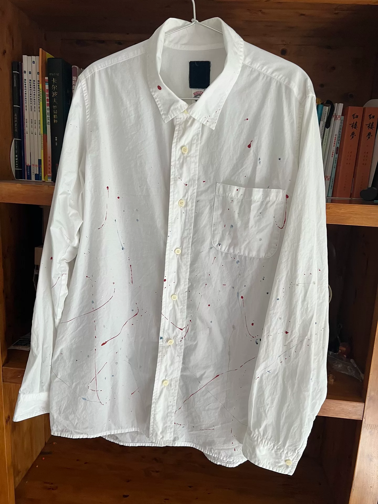 VISVIM ICT Cecile Long Sleeve Shirt — detail