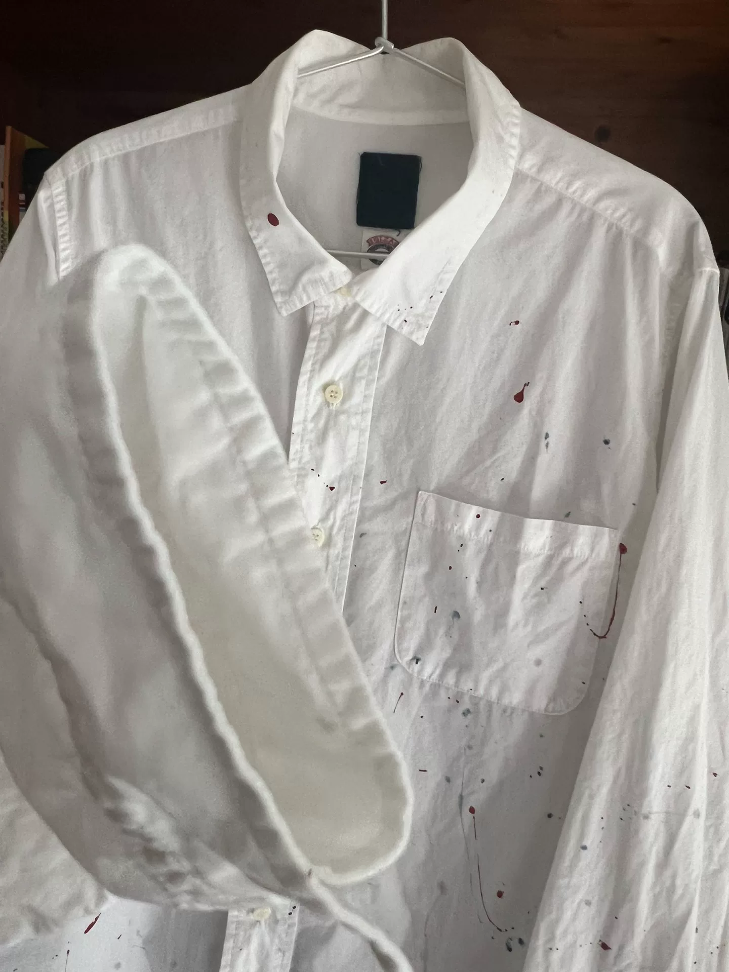 VISVIM ICT Cecile Long Sleeve Shirt — label