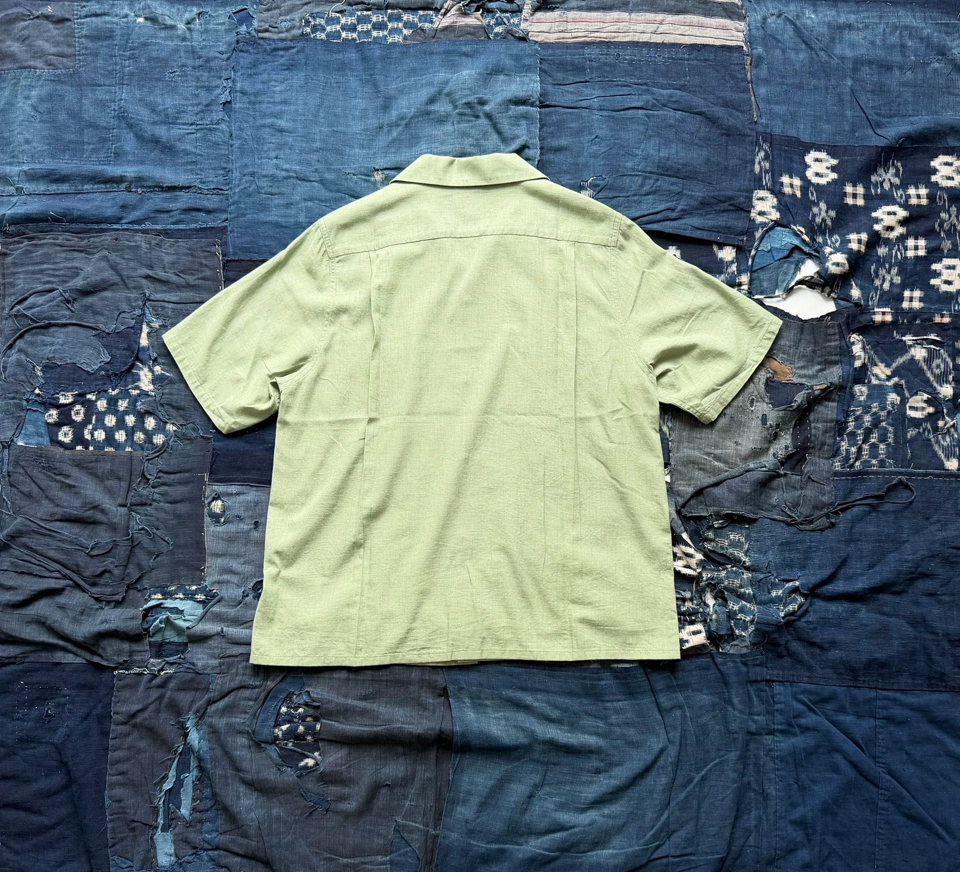 Visvim 24SS Keesey G.S. Short Sleeve Shirt — detail