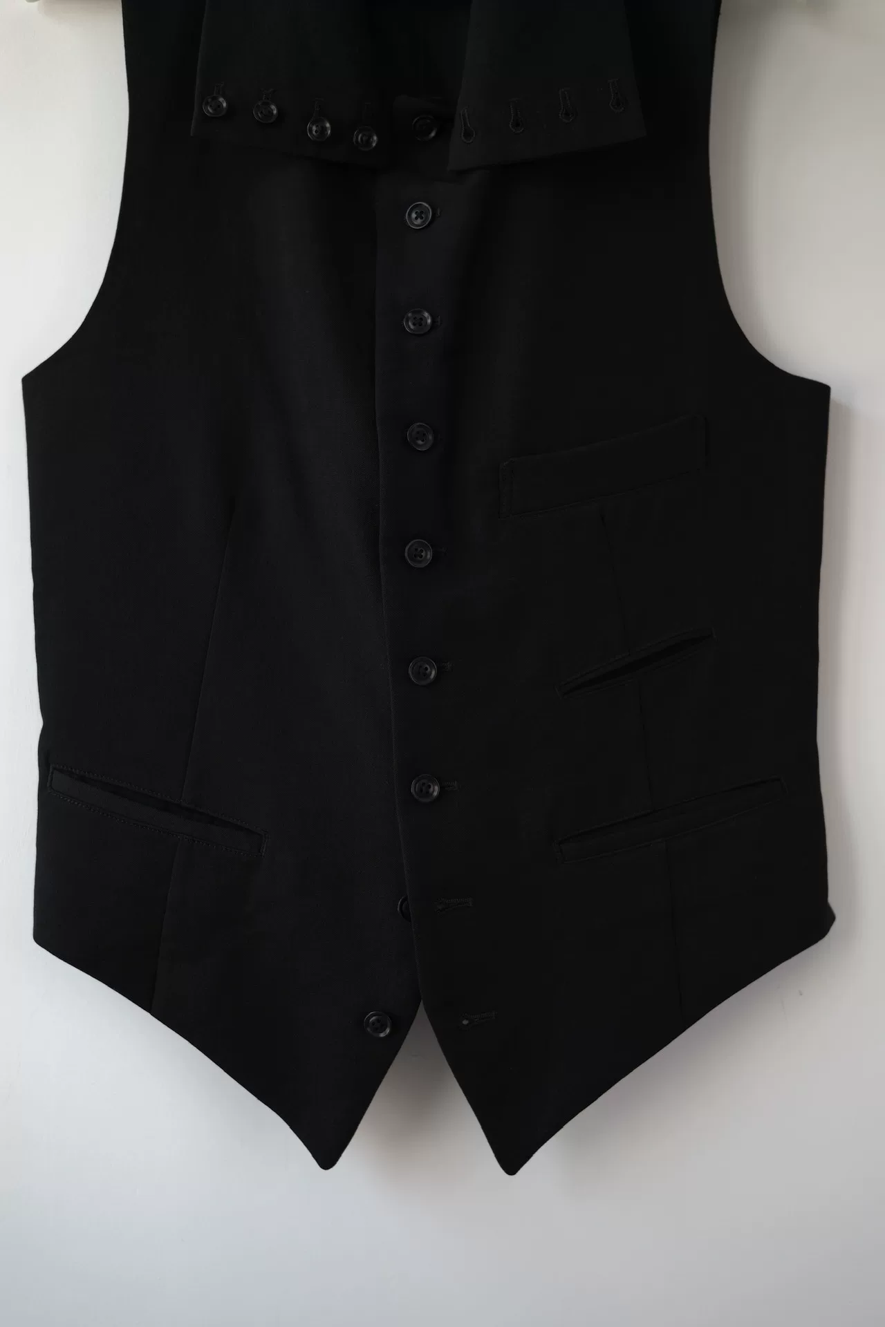 Yohji Yamamoto 17AW Military Vest — detail