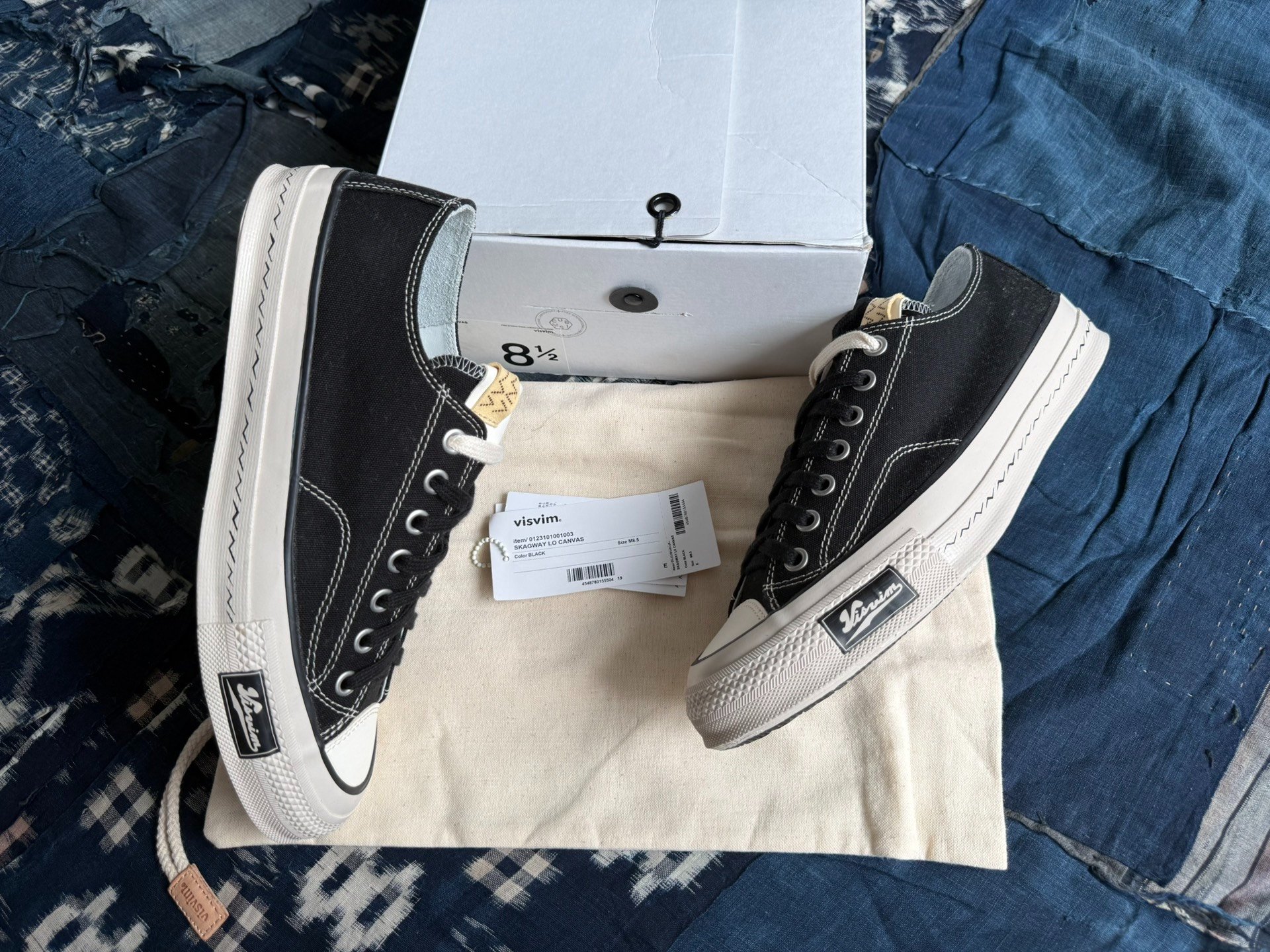VISVIM 23SS SKAGWAY LO CANVAS Sneakers